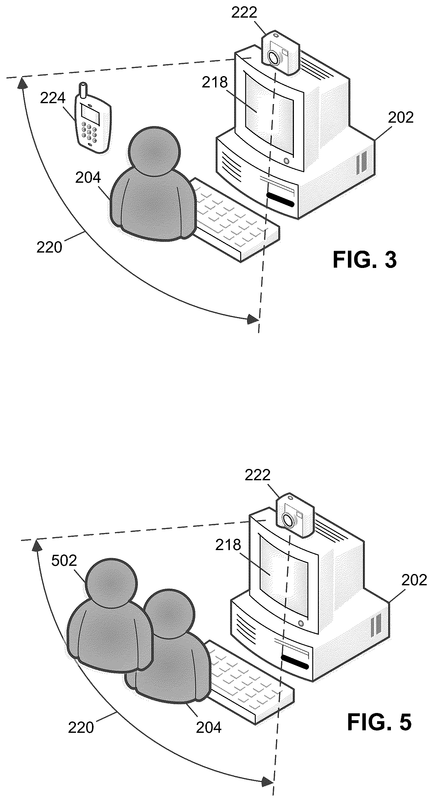 Patent US12147511 Figure 3 – System and method for controlling the display of information on a computer display in a remote home work environment