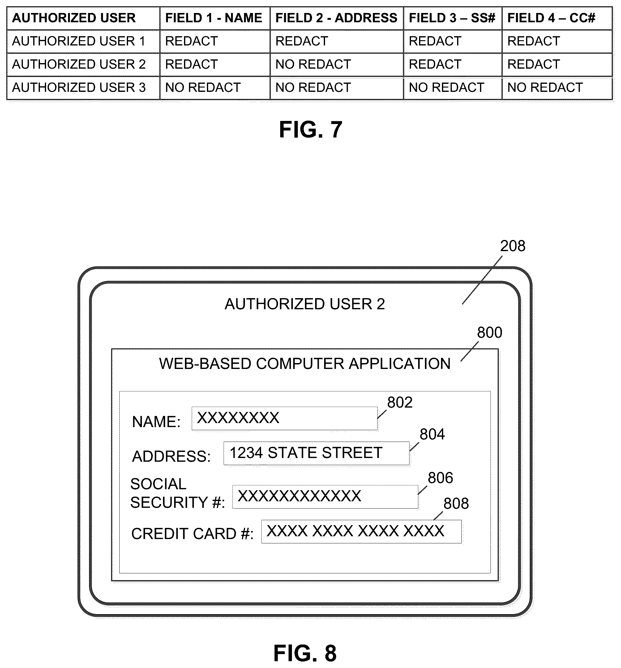 Patent US12147511 Figure 7 – System and method for controlling the display of information on a computer display in a remote home work environment