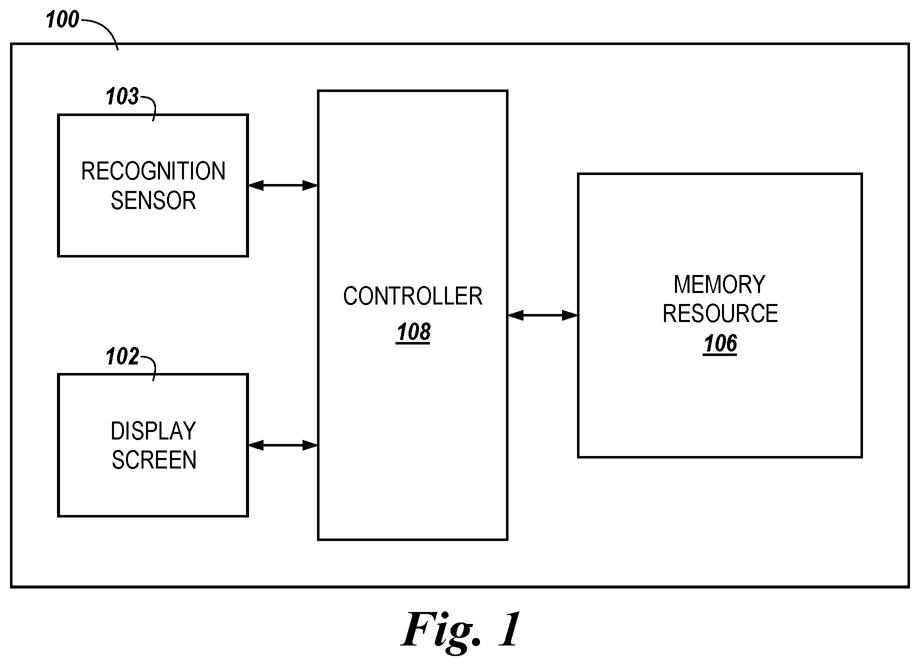 Patent US12147520 Figure 1 – Display visibility block