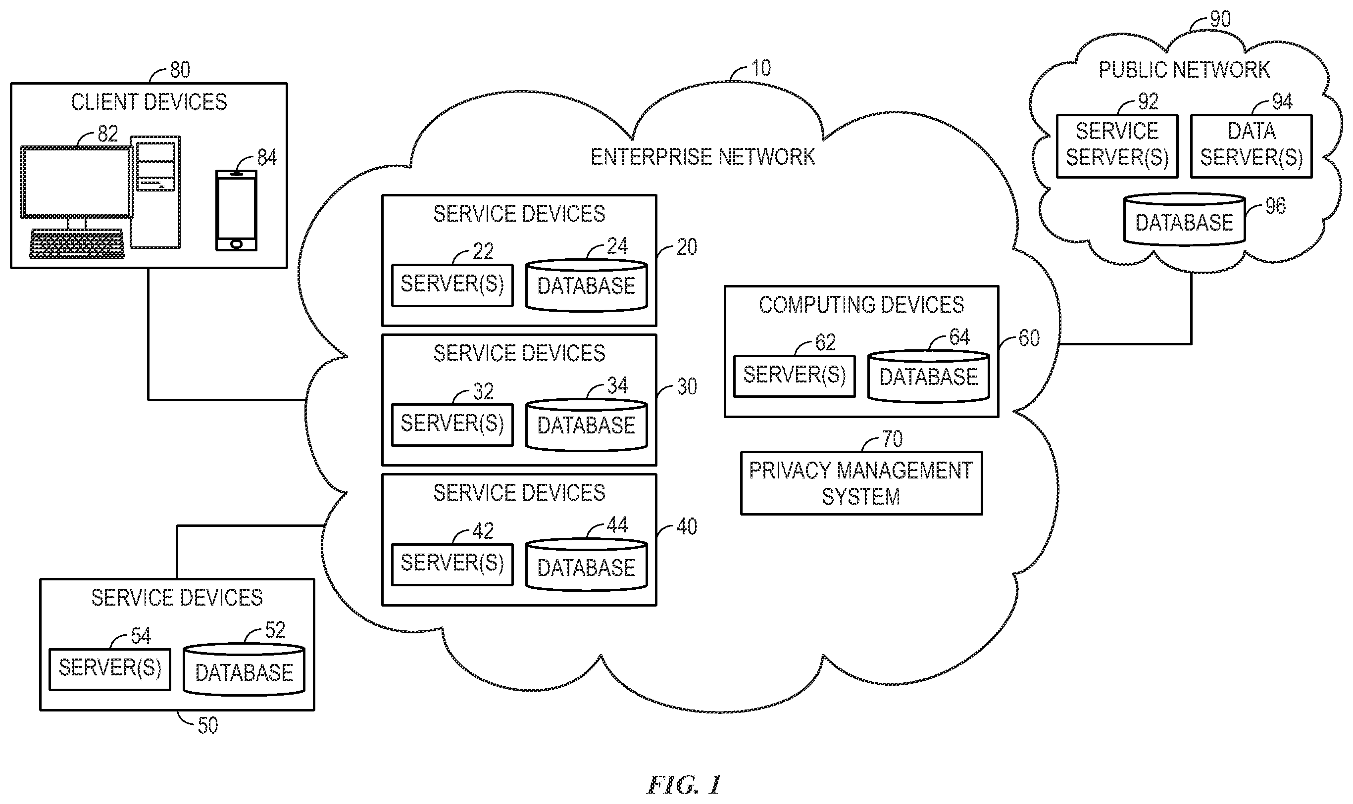 Patent US12147548 Figure 1 – Systems and methods for assessing a user's privacy protection tools