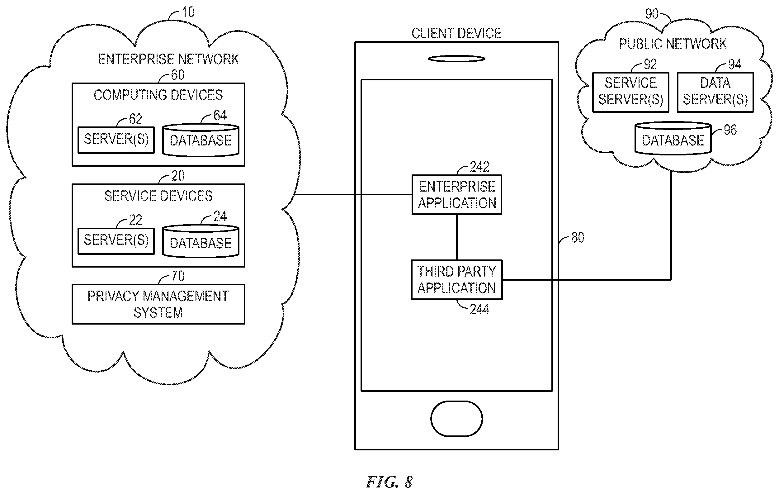 Patent US12147548 Figure 5 – Systems and methods for assessing a user's privacy protection tools