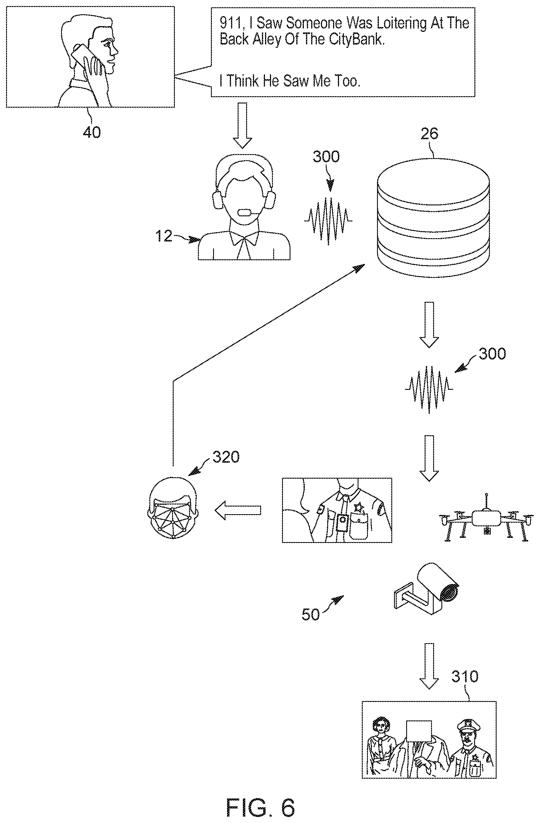 Patent US12147574 Figure 6 – Anonymizing caller identity based on voice print match