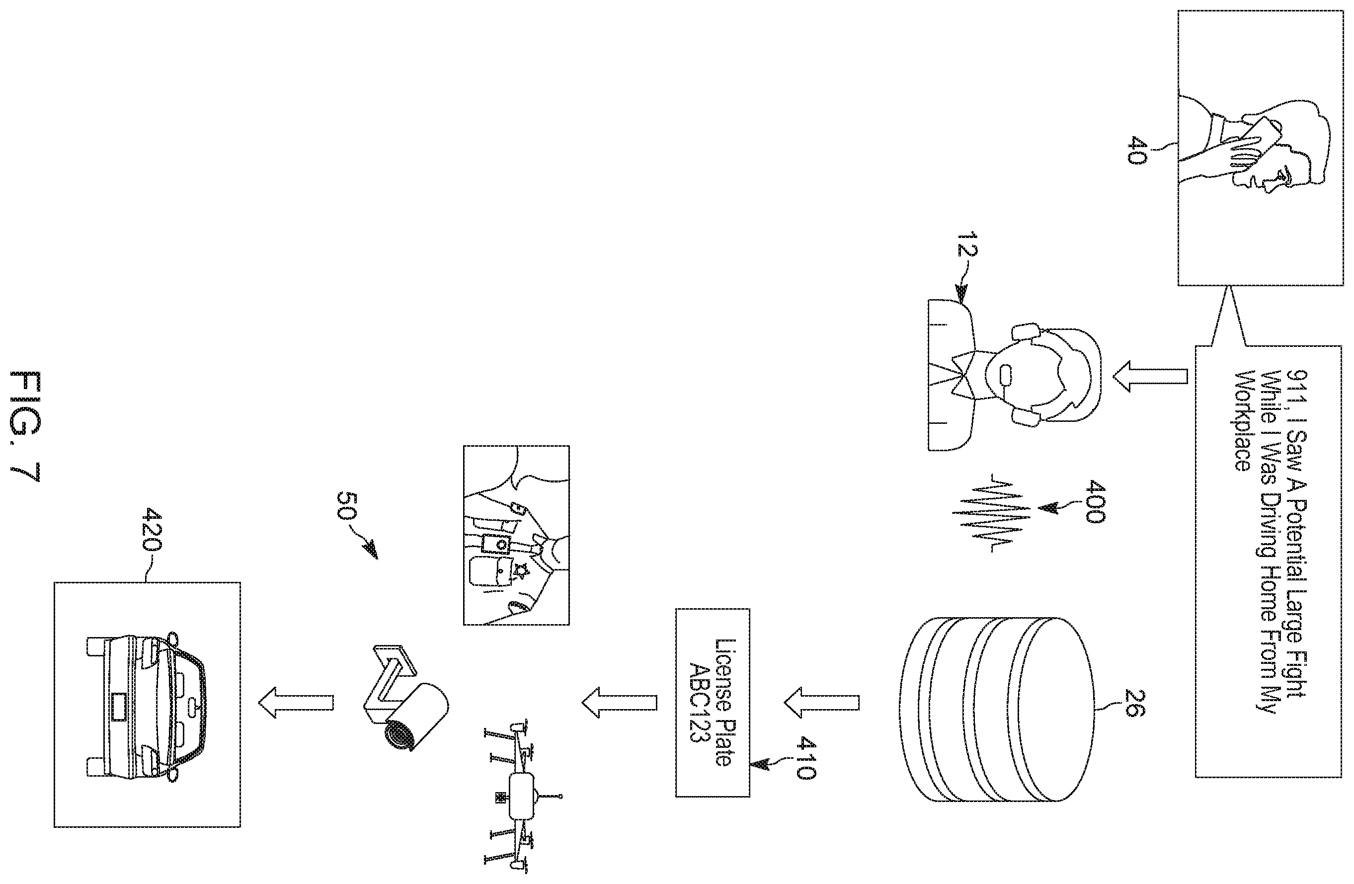 Patent US12147574 Figure 7 – Anonymizing caller identity based on voice print match