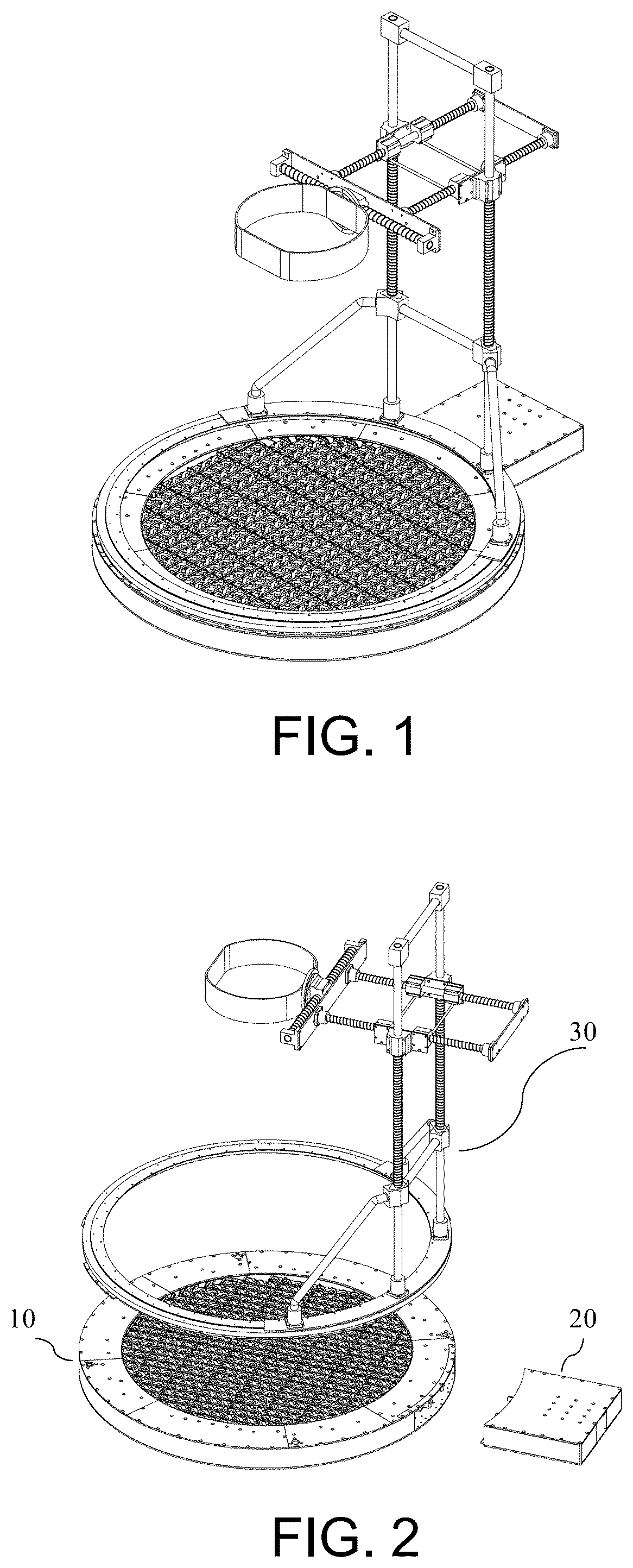 Patent US12147593 Figure 1 – Modular omnidirectional motion platform
