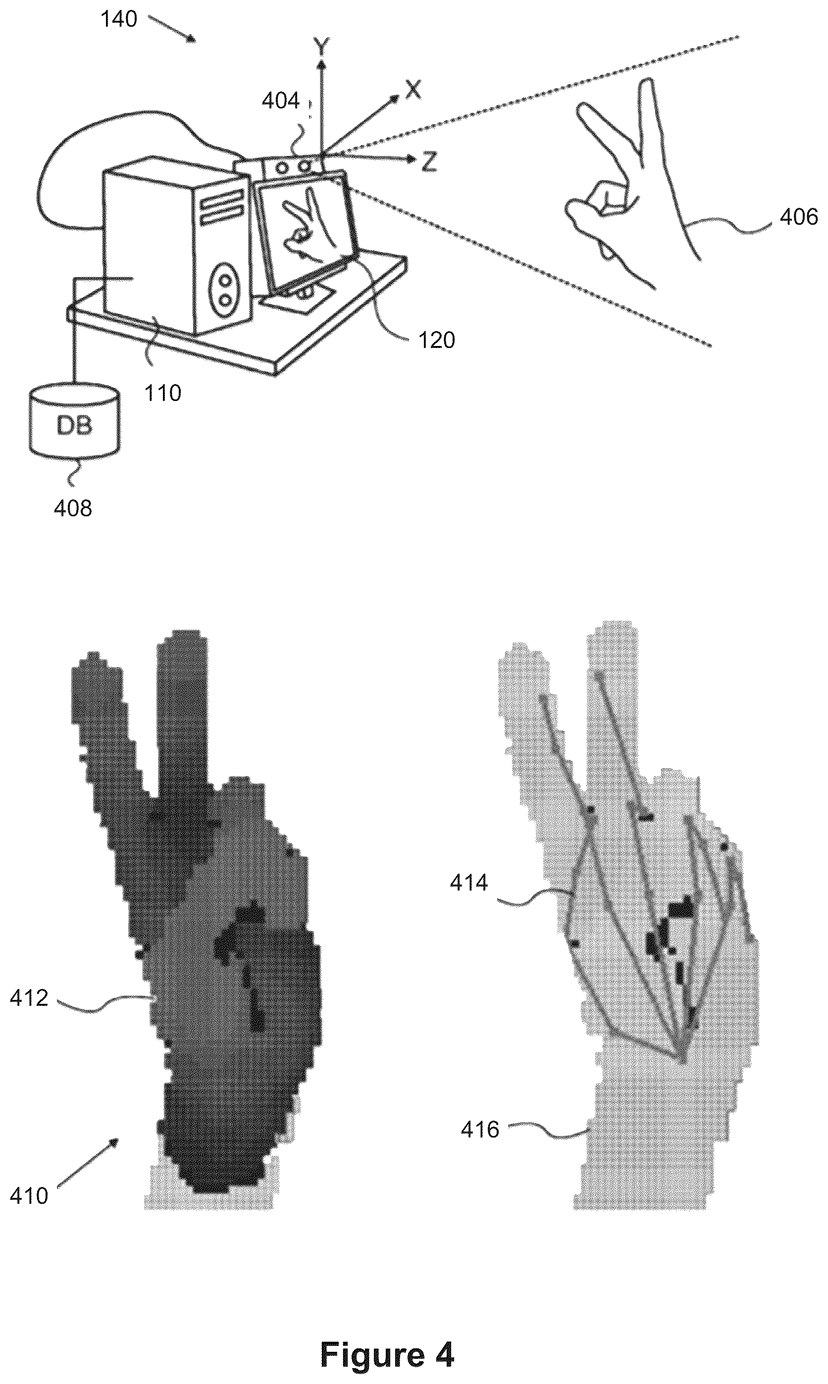 Patent US12147597 Figure 4 – Methods for cursor-based interactions with an electronic device