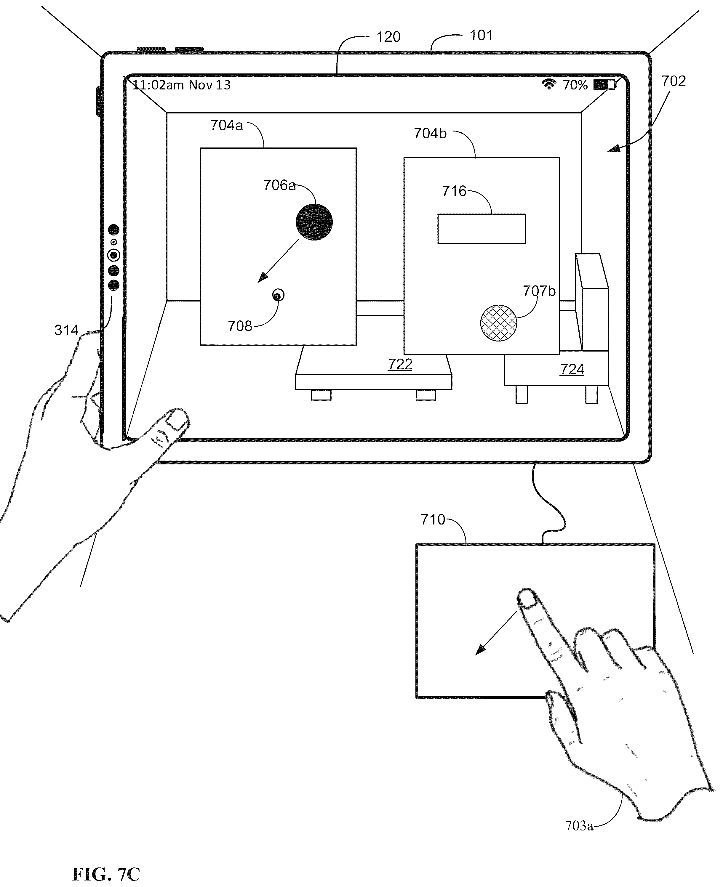 Patent US12147597 Figure 10 – Methods for cursor-based interactions with an electronic device