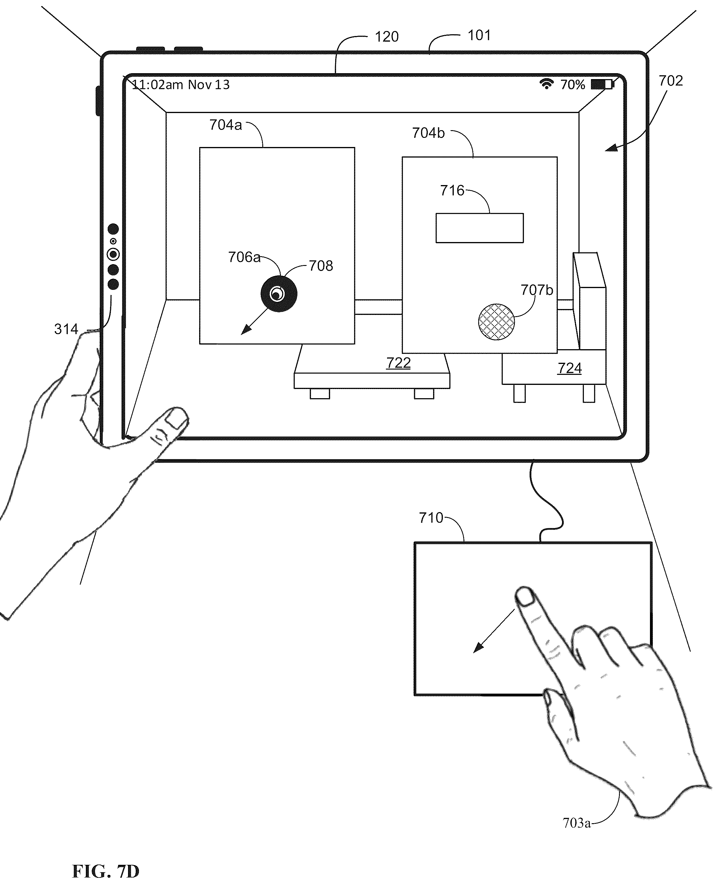 Patent US12147597 Figure 11 – Methods for cursor-based interactions with an electronic device