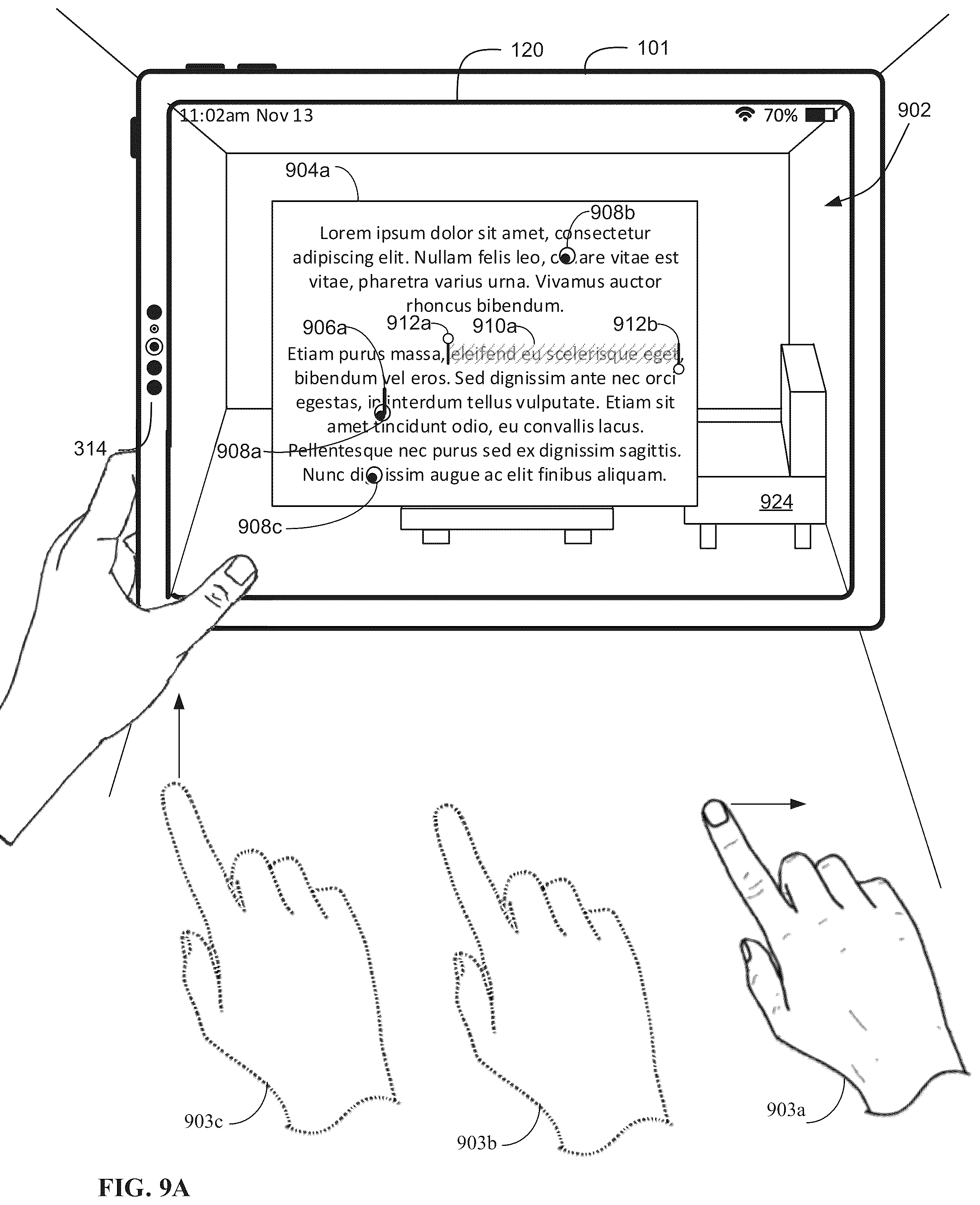 Patent US12147597 Figure 17 – Methods for cursor-based interactions with an electronic device