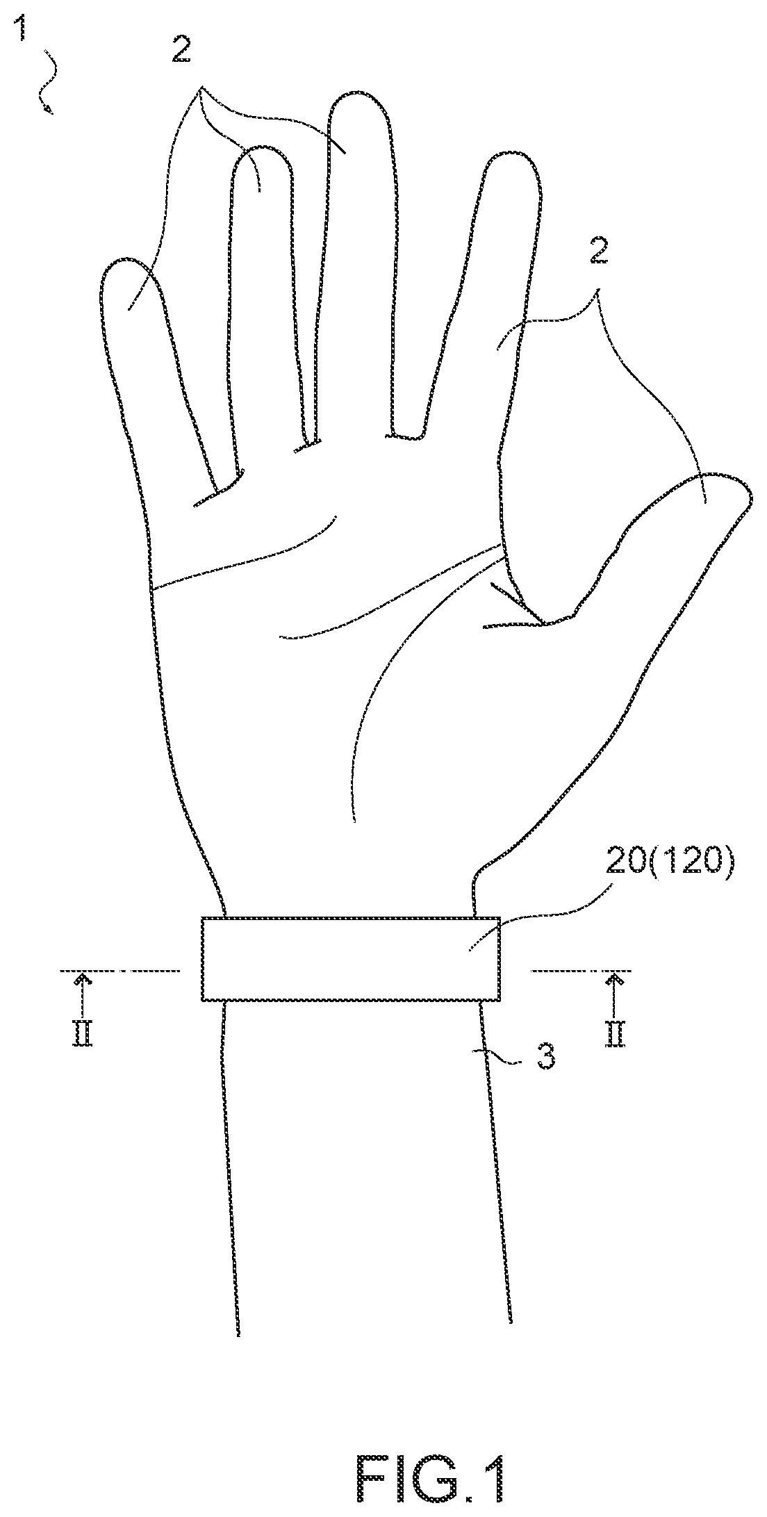 Patent US12147599 Figure 1 – Ultrasonic user interface device