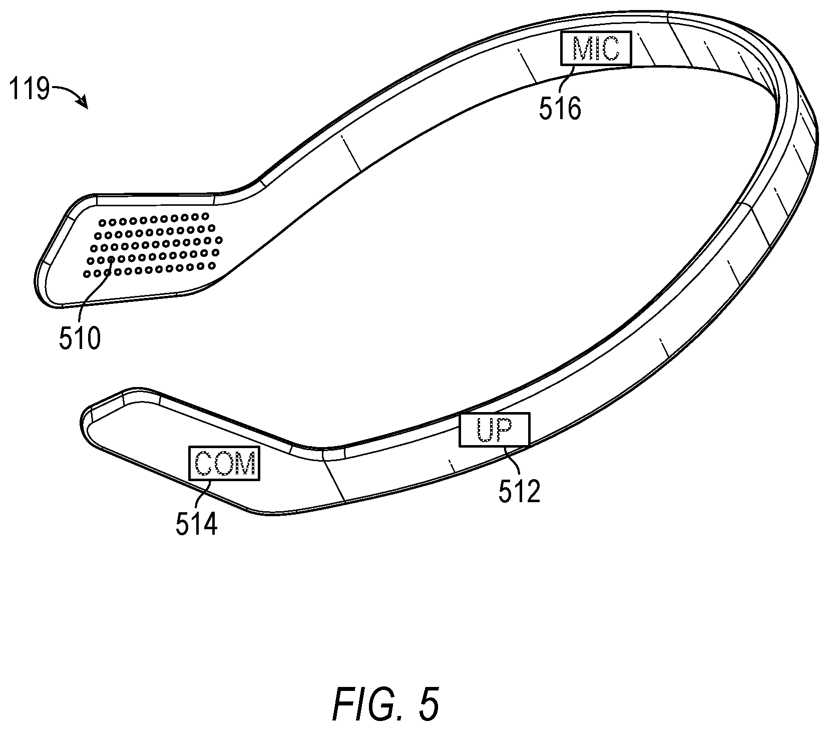 Patent US12147601 Figure 5 – Removing eye blinks from EMG speech signals