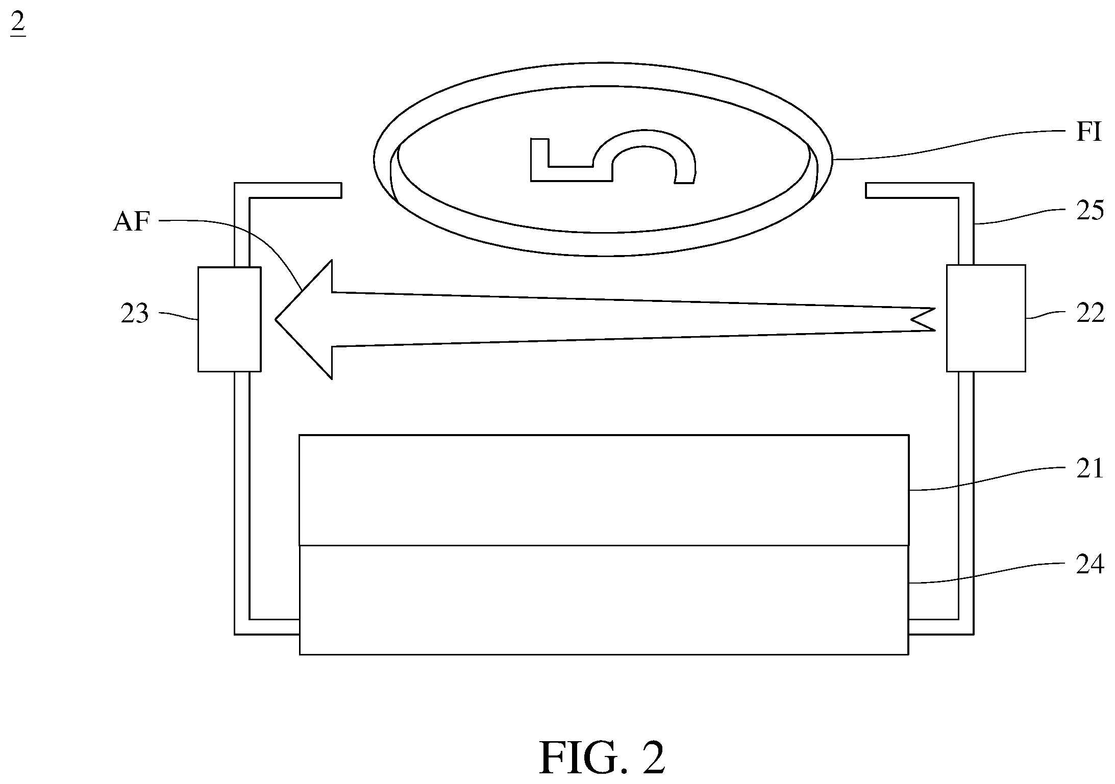 Patent US12147604 Figure 2 – Touch feedback device and method for generating touch feedback