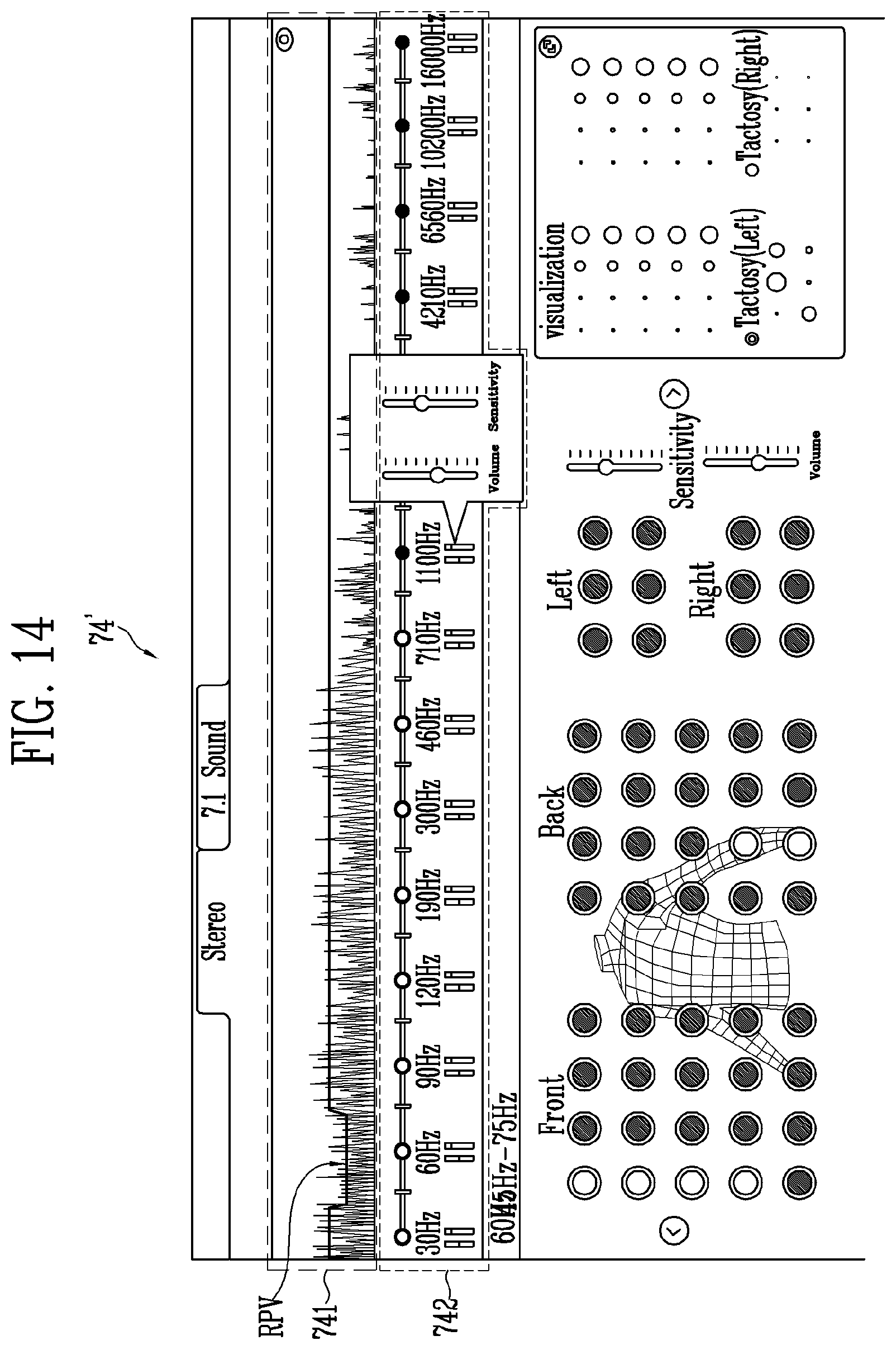 Patent US12147606 Figure 12 – Tactile stimulus providing system
