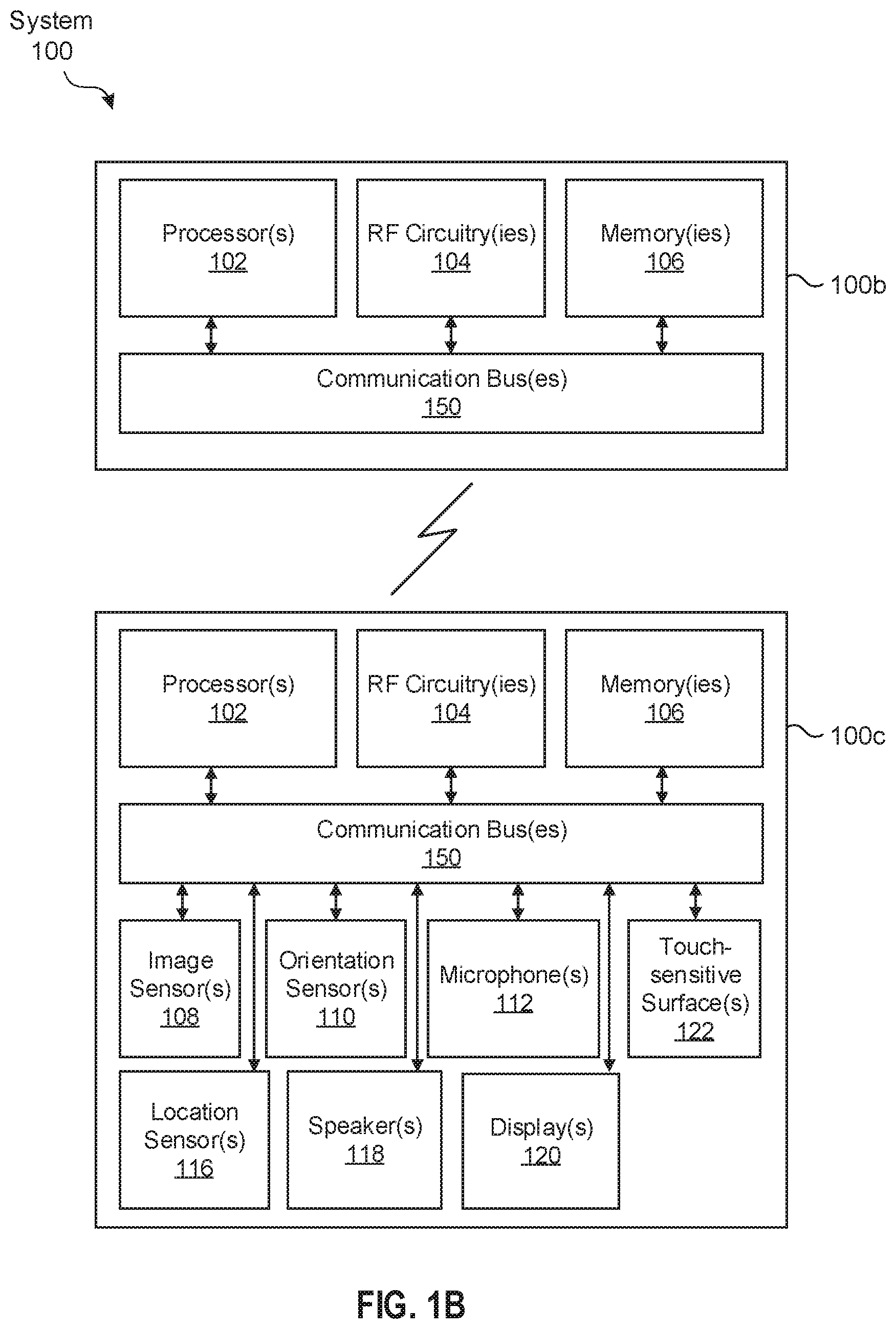 Patent US12147607 Figure 2 – Transitioning between environments