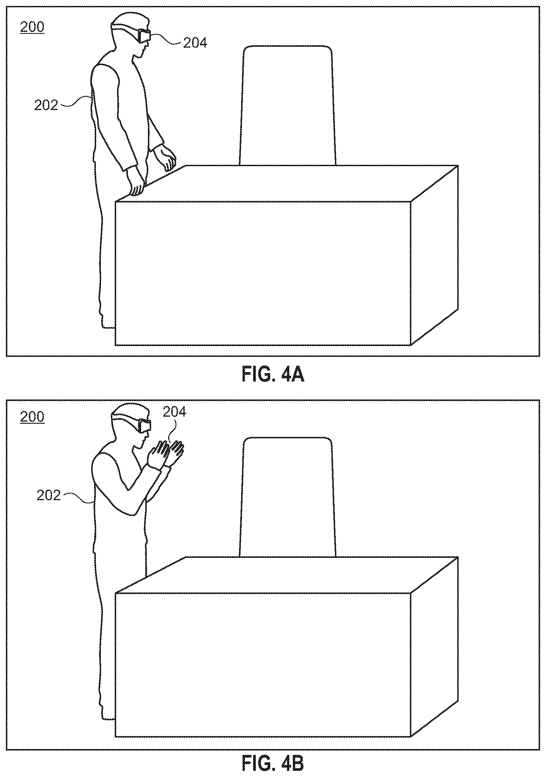 Patent US12147607 Figure 9 – Transitioning between environments