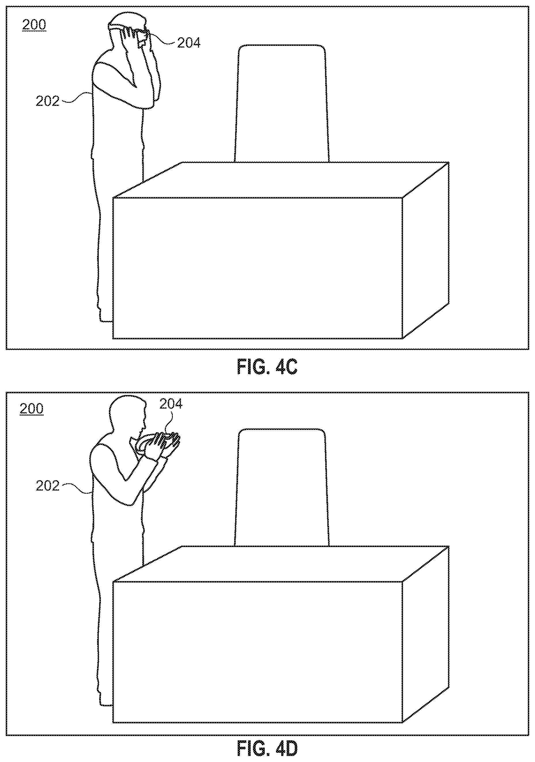 Patent US12147607 Figure 10 – Transitioning between environments