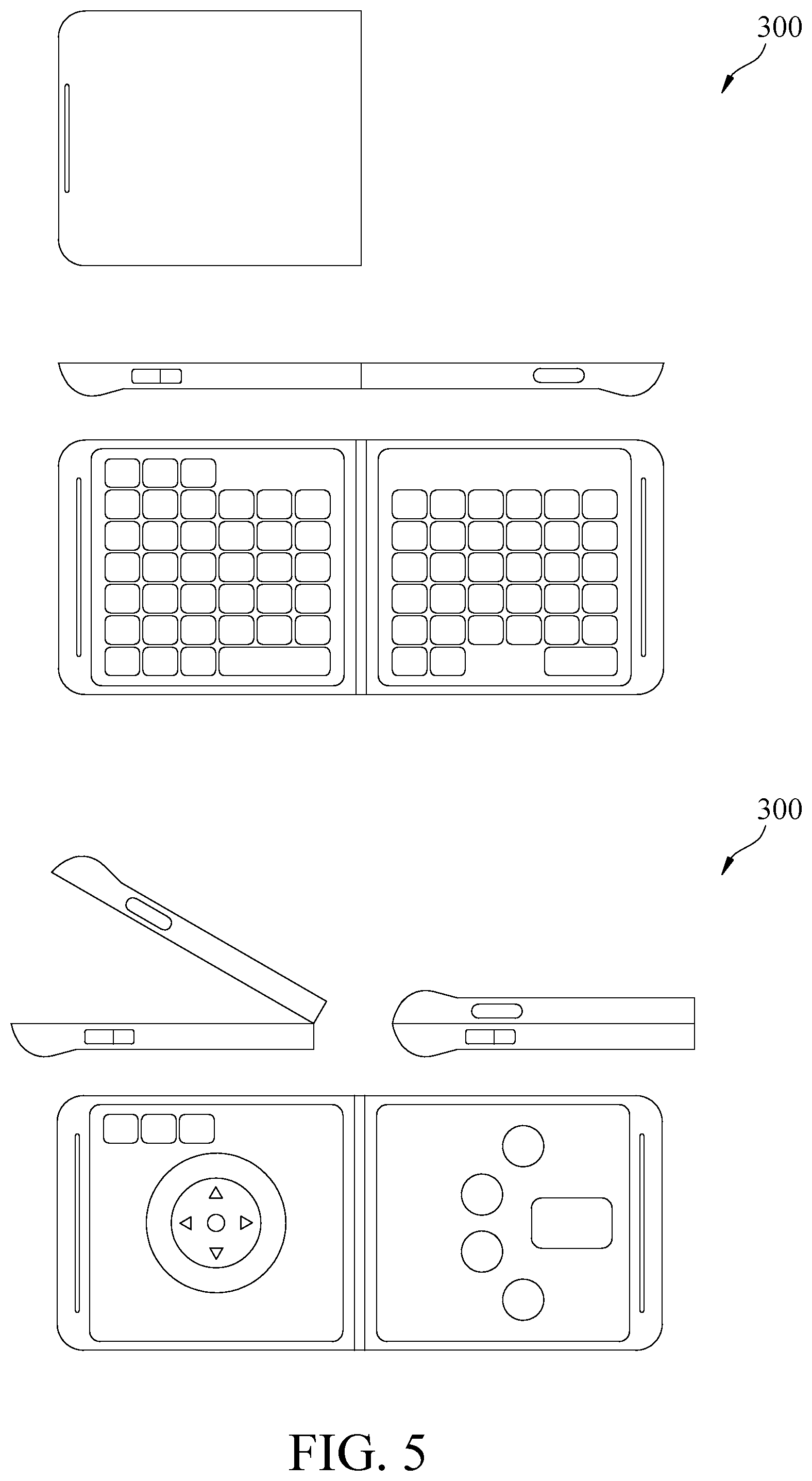 Patent US12147608 Figure 5 – Computing system with head wearable display