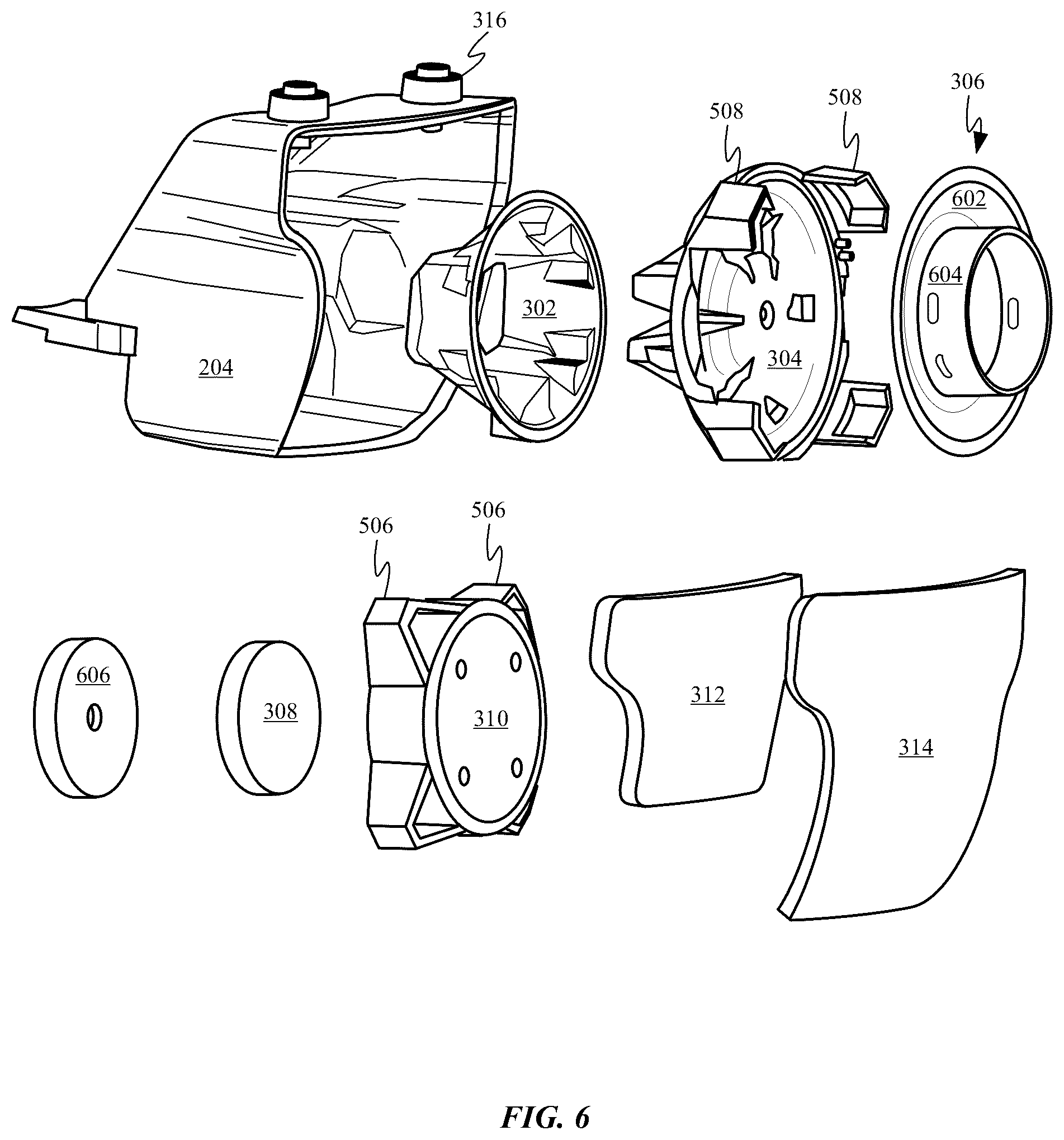 Patent US12147610 Figure 11 – Voice-controlled electronic device