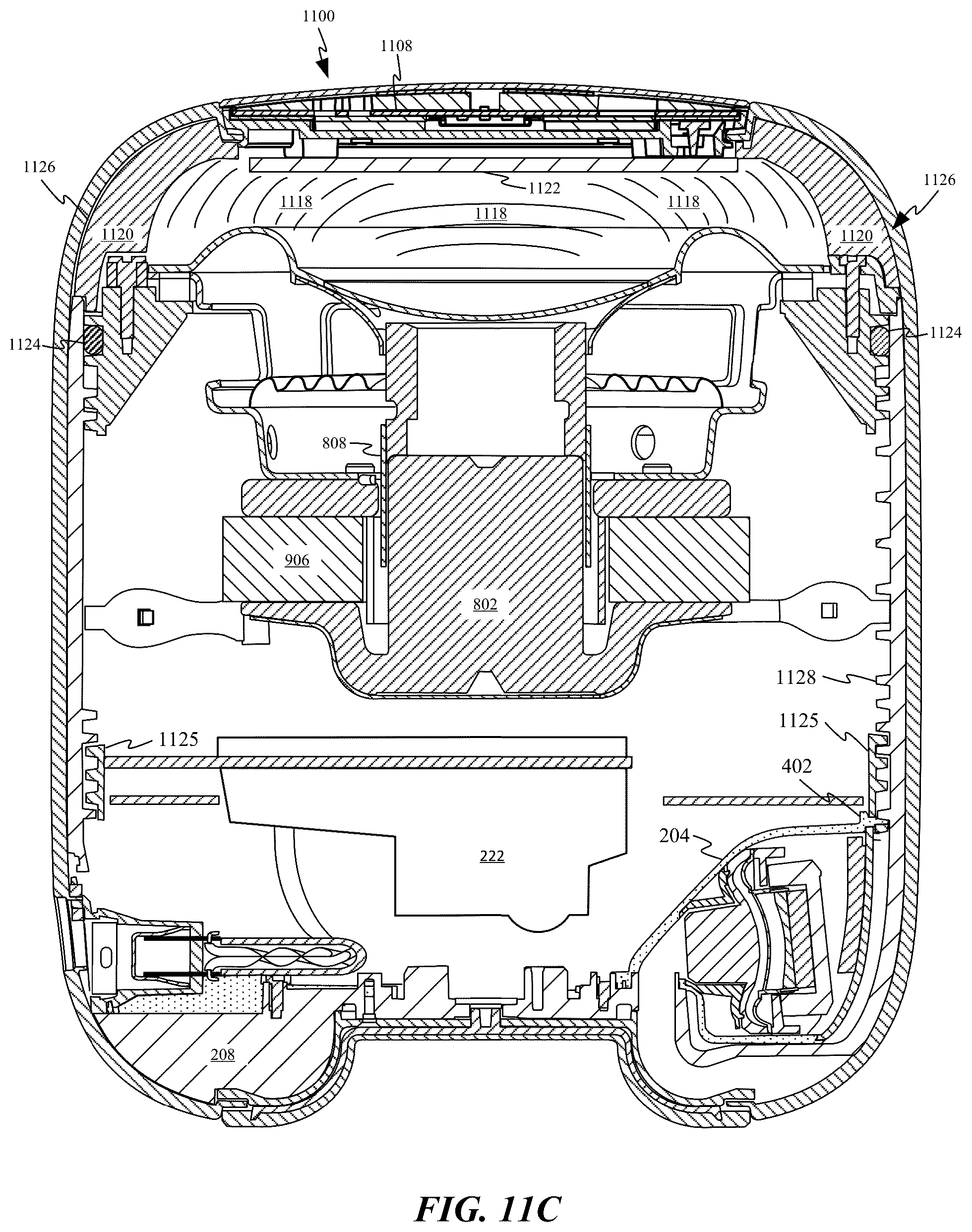 Patent US12147610 Figure 20 – Voice-controlled electronic device