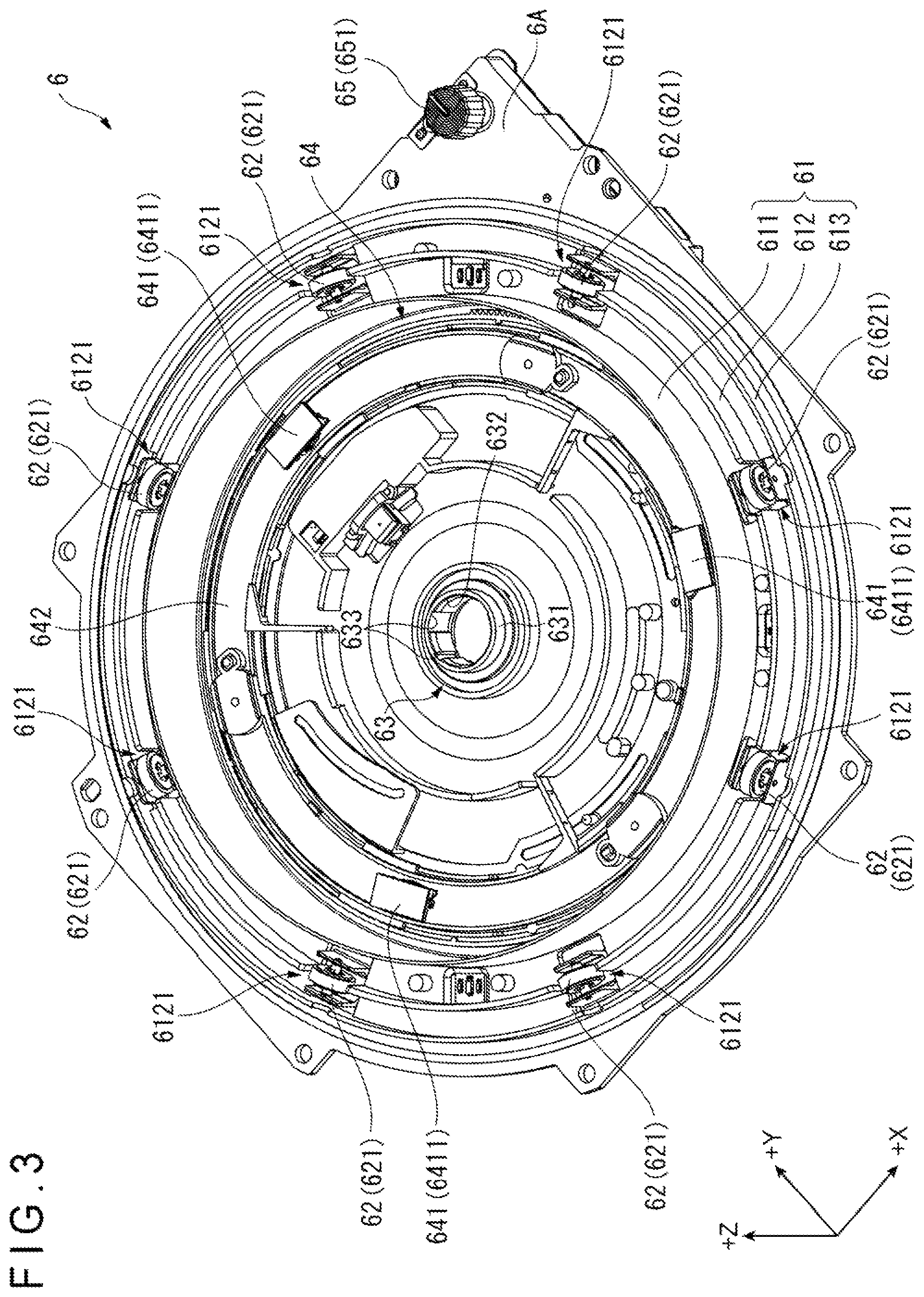 Patent US12147618 Figure 3 – Acoustic effect playback device having a rotary operator