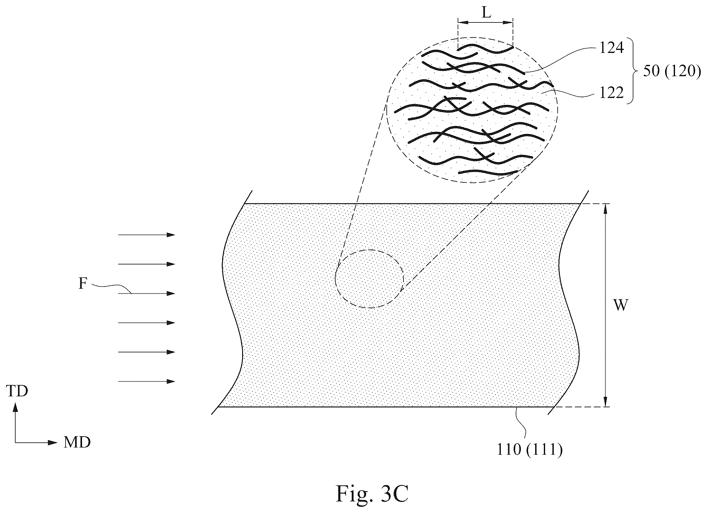 Patent US12147621 Figure 5 – Conductive film and touch sensor