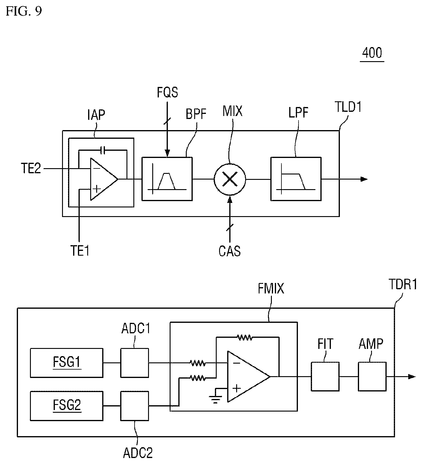Patent US12147628 Figure 9 – Display device and touch sensing system including the same