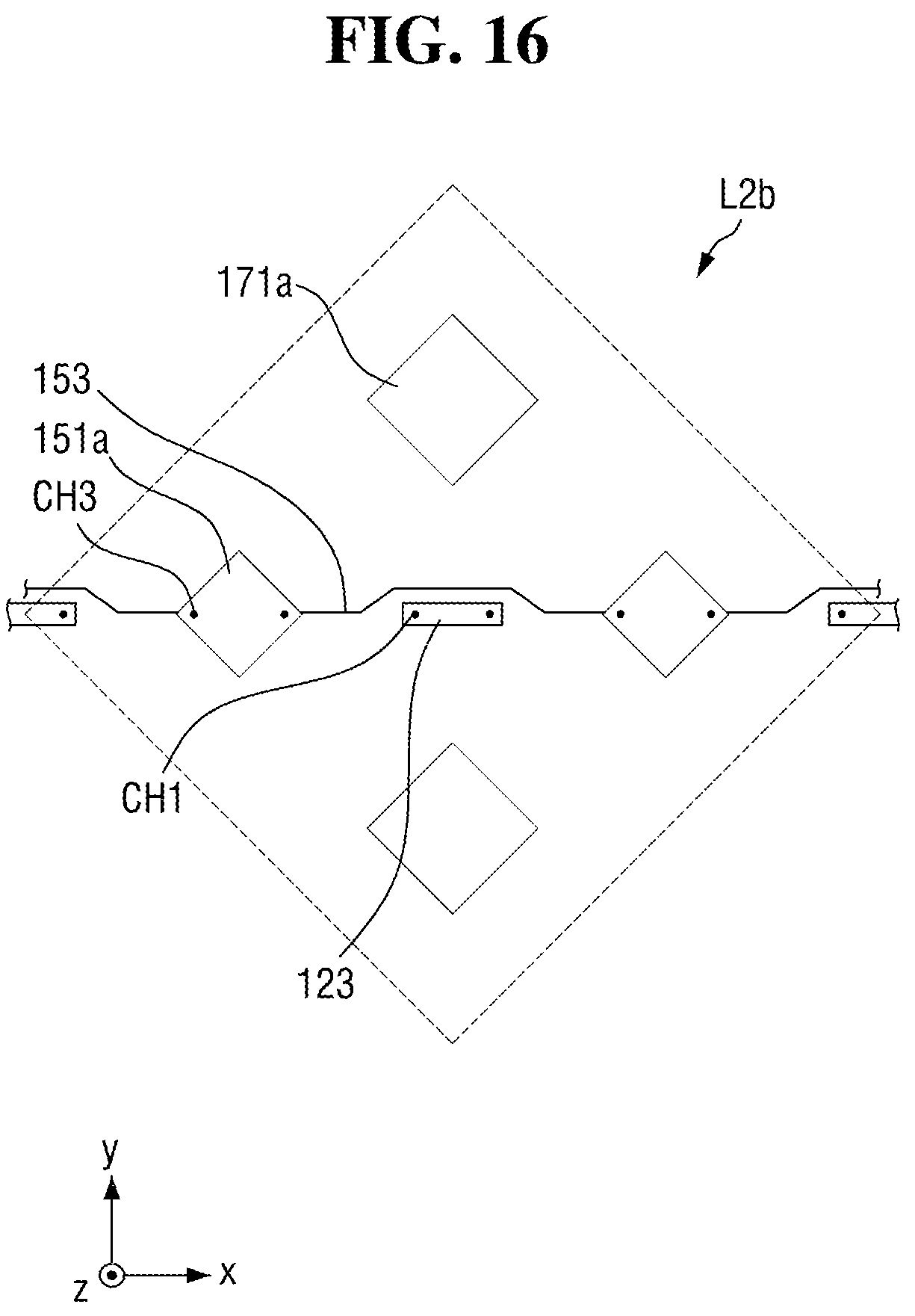 Patent US12147632 Figure 14 – Touch sensor and display device
