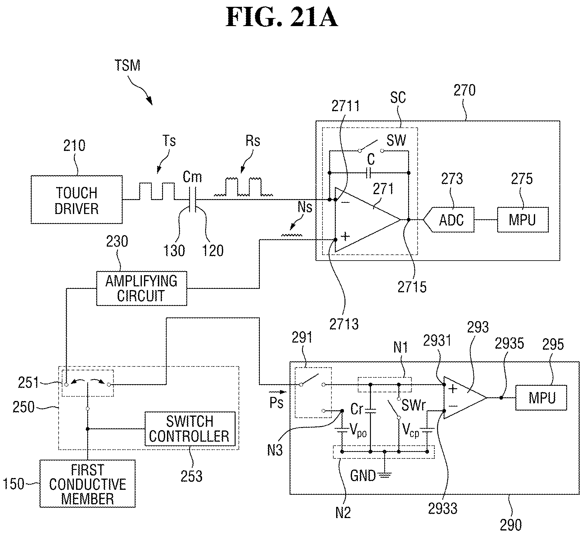 Patent US12147632 Figure 18 – Touch sensor and display device