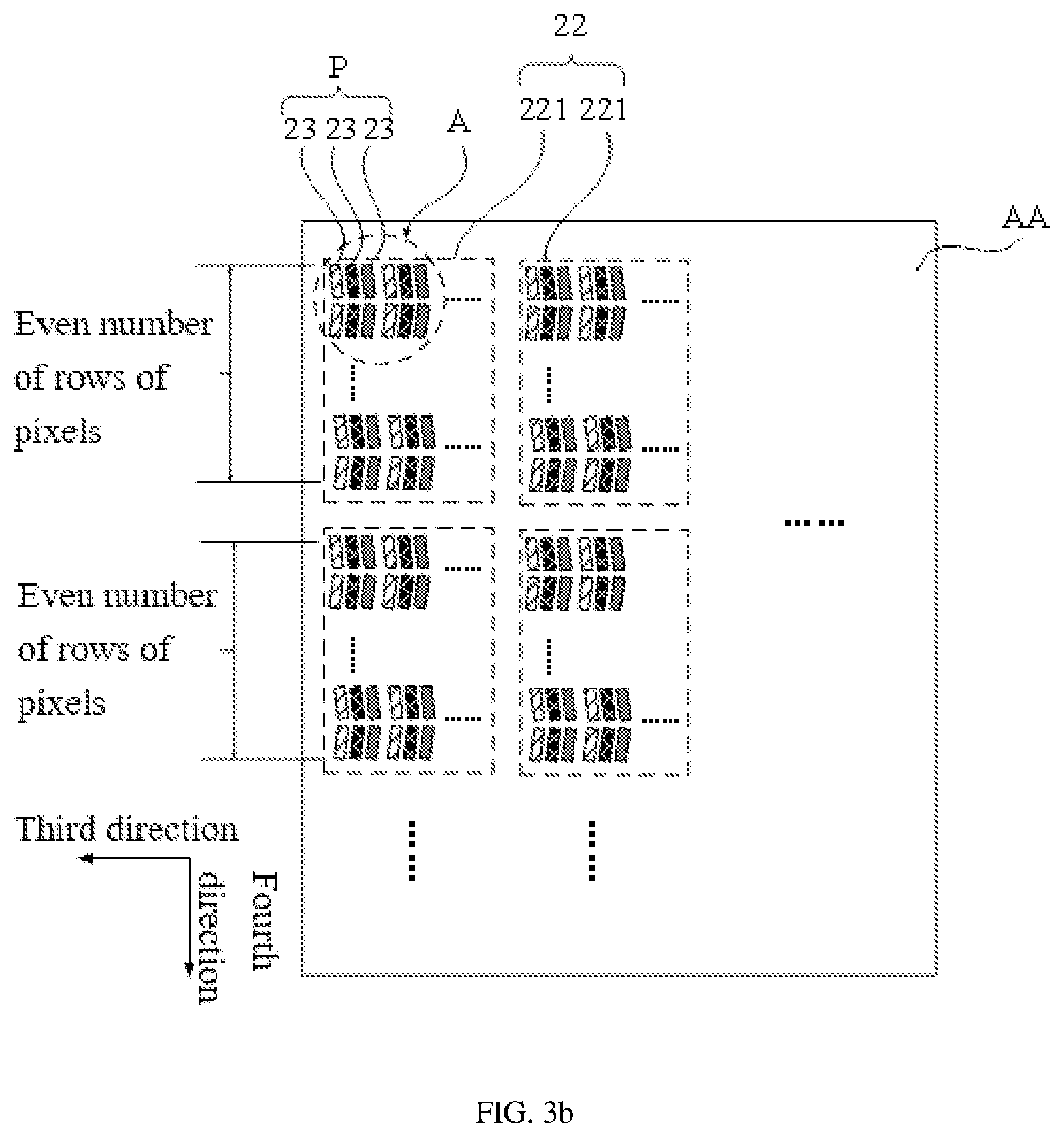 Patent US12147636 Figure 5 – Display substrate, display panel and display device