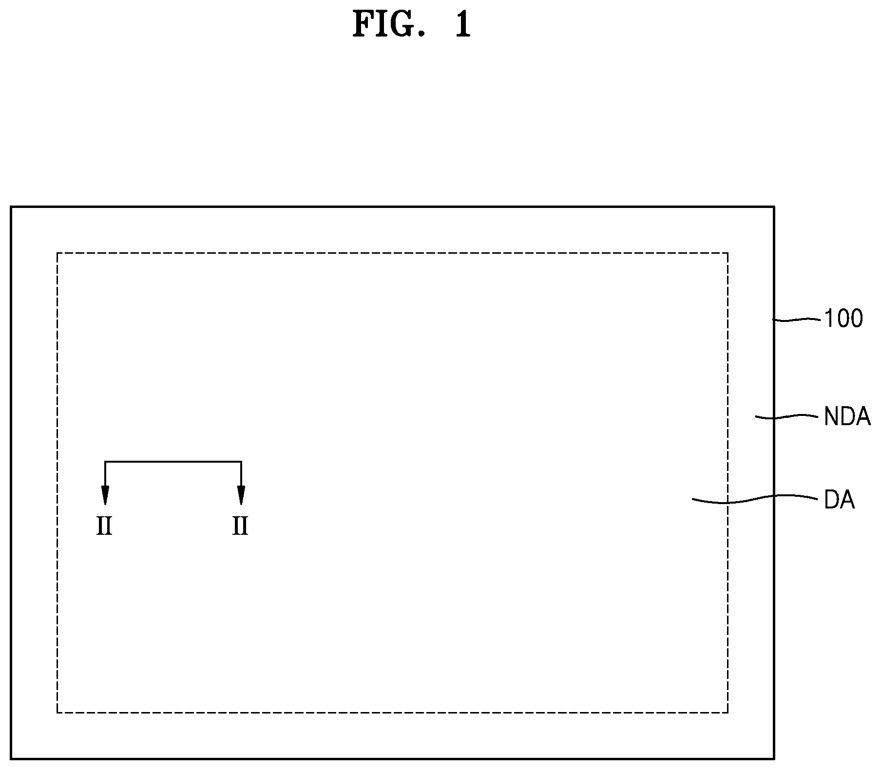 Patent US12147638 Figure 1 – Display device