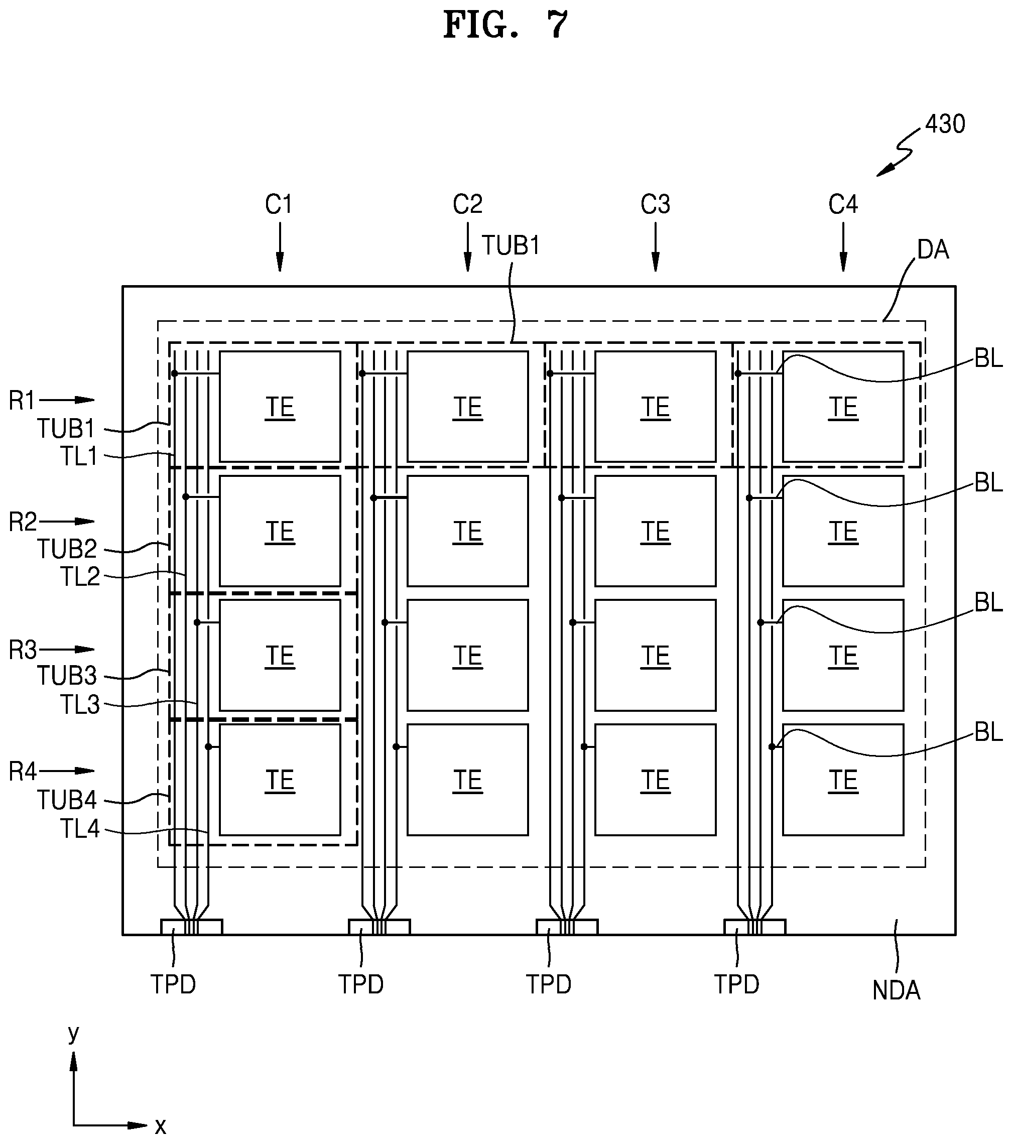 Patent US12147638 Figure 8 – Display device