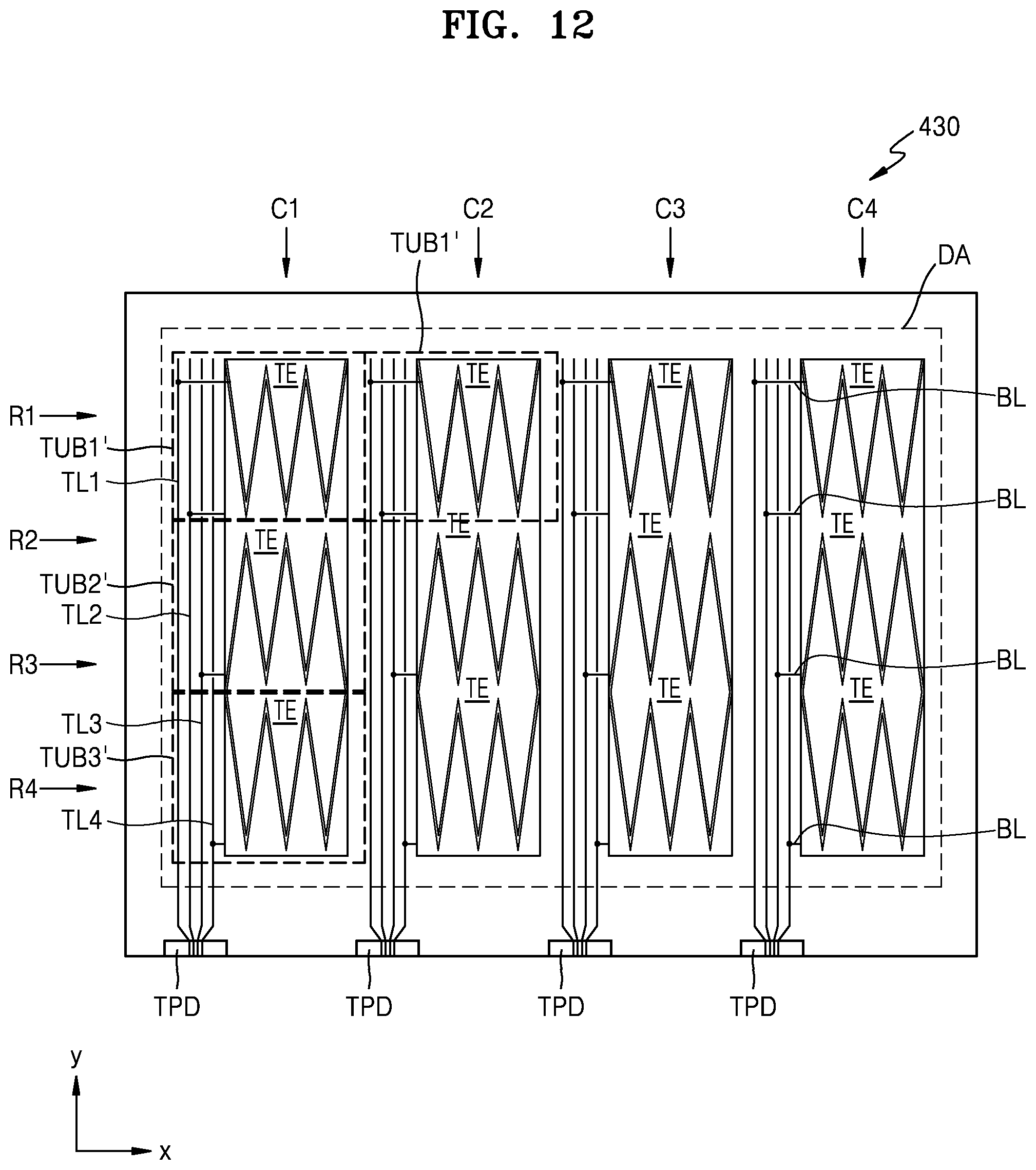 Patent US12147638 Figure 13 – Display device