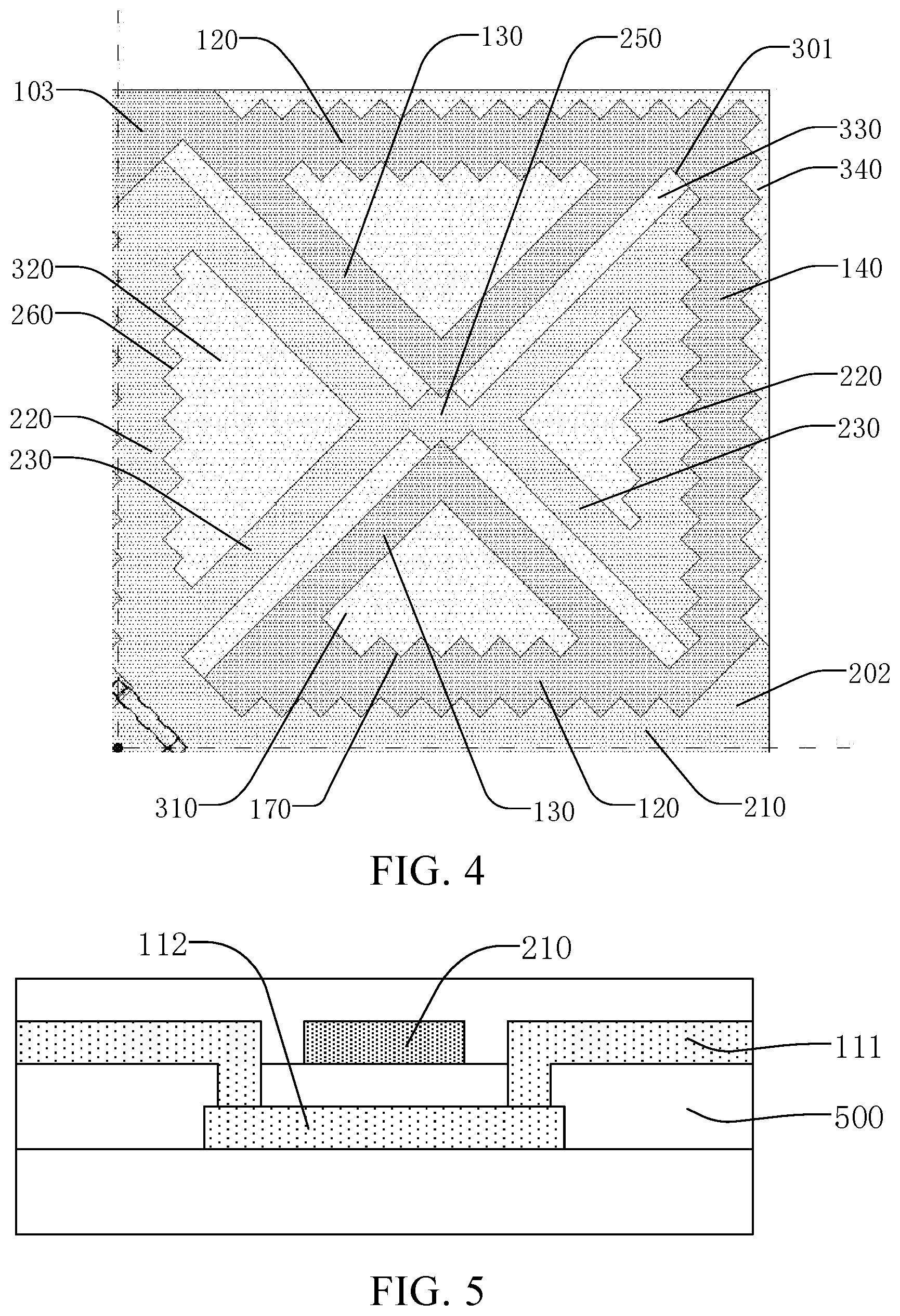 Patent US12147639 Figure 4 – Touch substrate and display panel