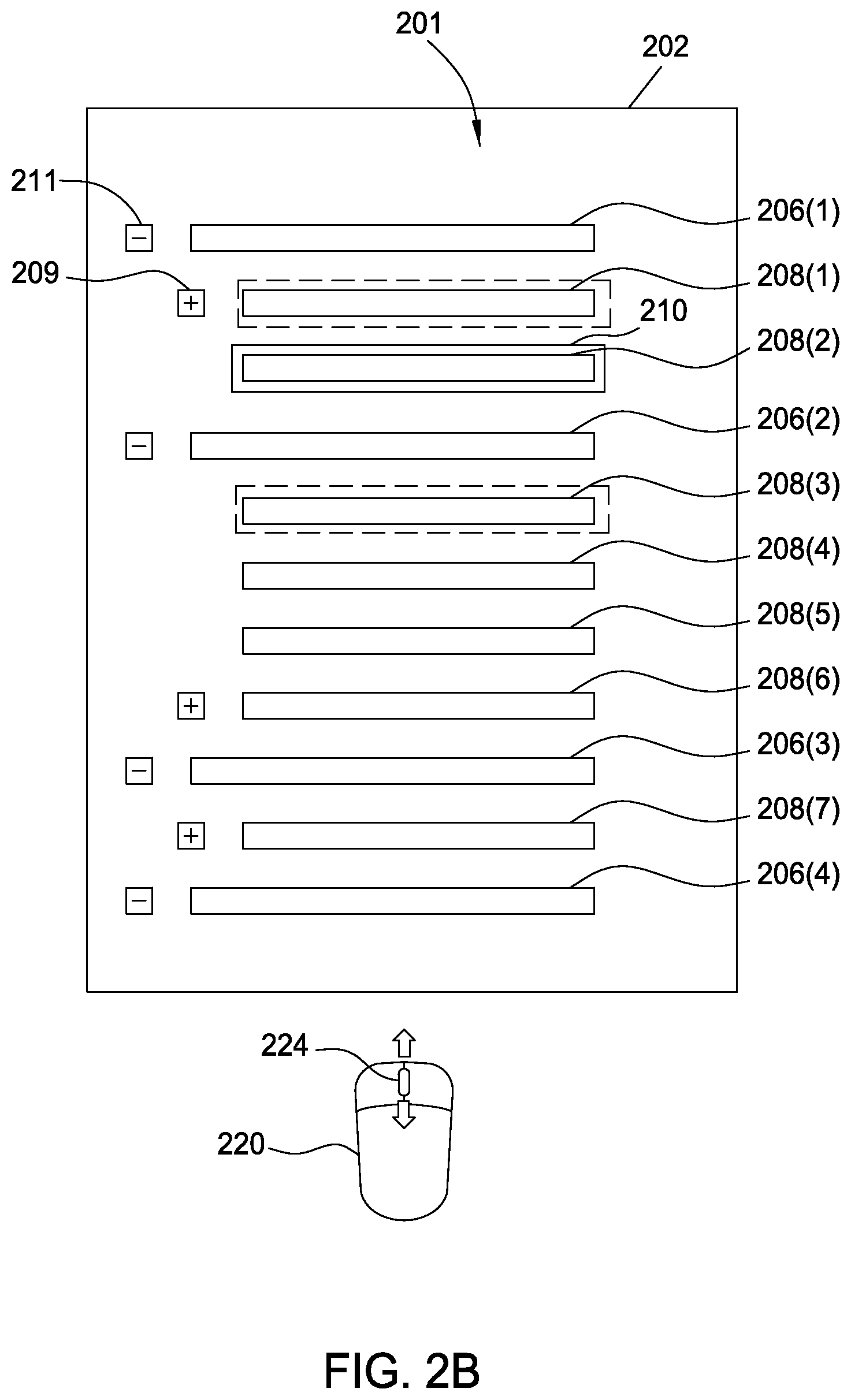Patent US12147645 Figure 3 – Logical structure-based document navigation