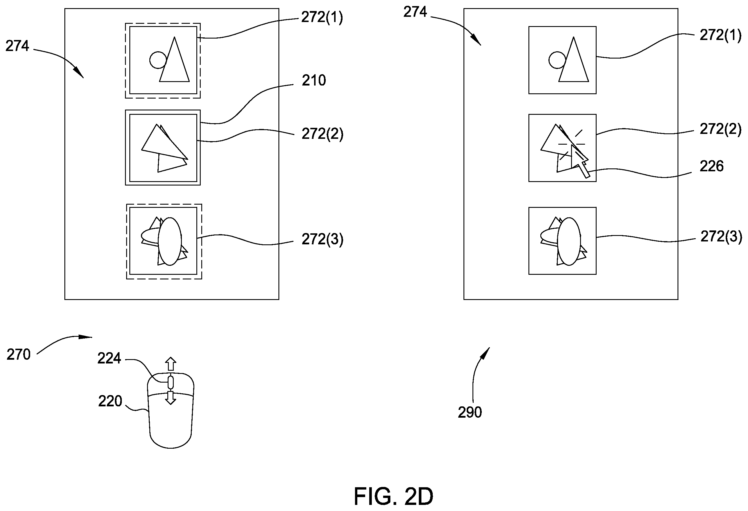Patent US12147645 Figure 5 – Logical structure-based document navigation