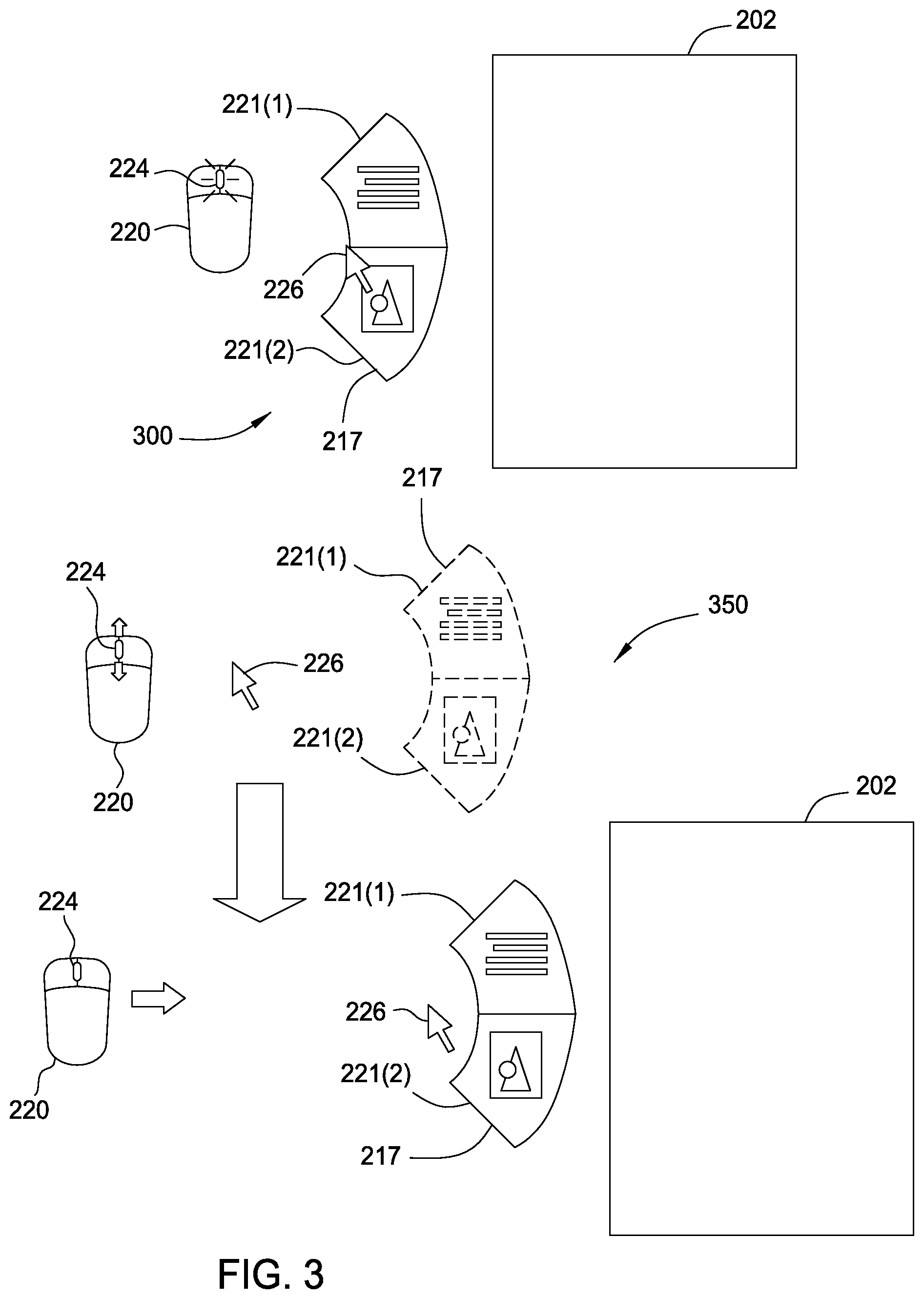 Patent US12147645 Figure 6 – Logical structure-based document navigation