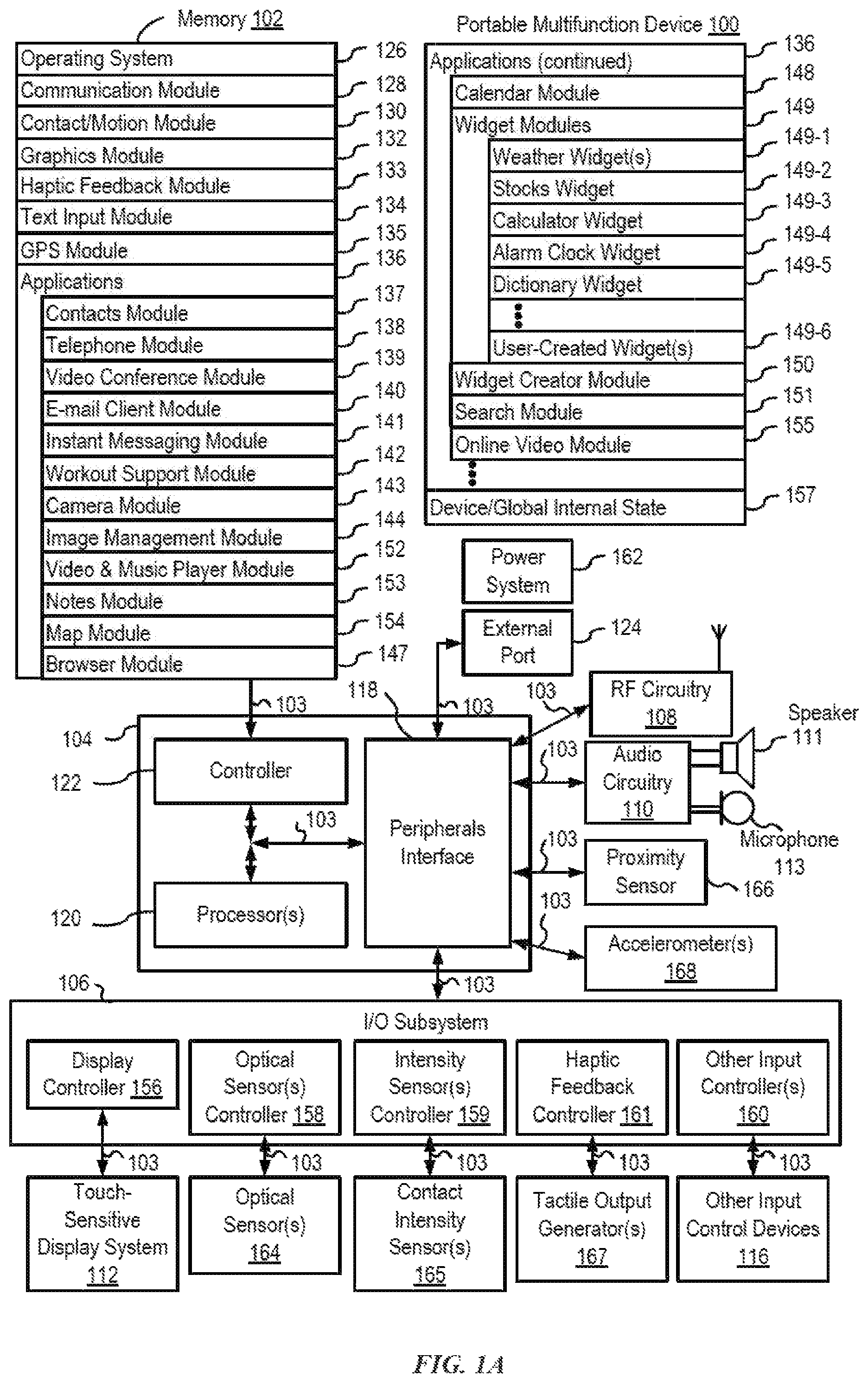 Patent US12147648 Figure 1 – User interfaces for sharing content with other electronic devices