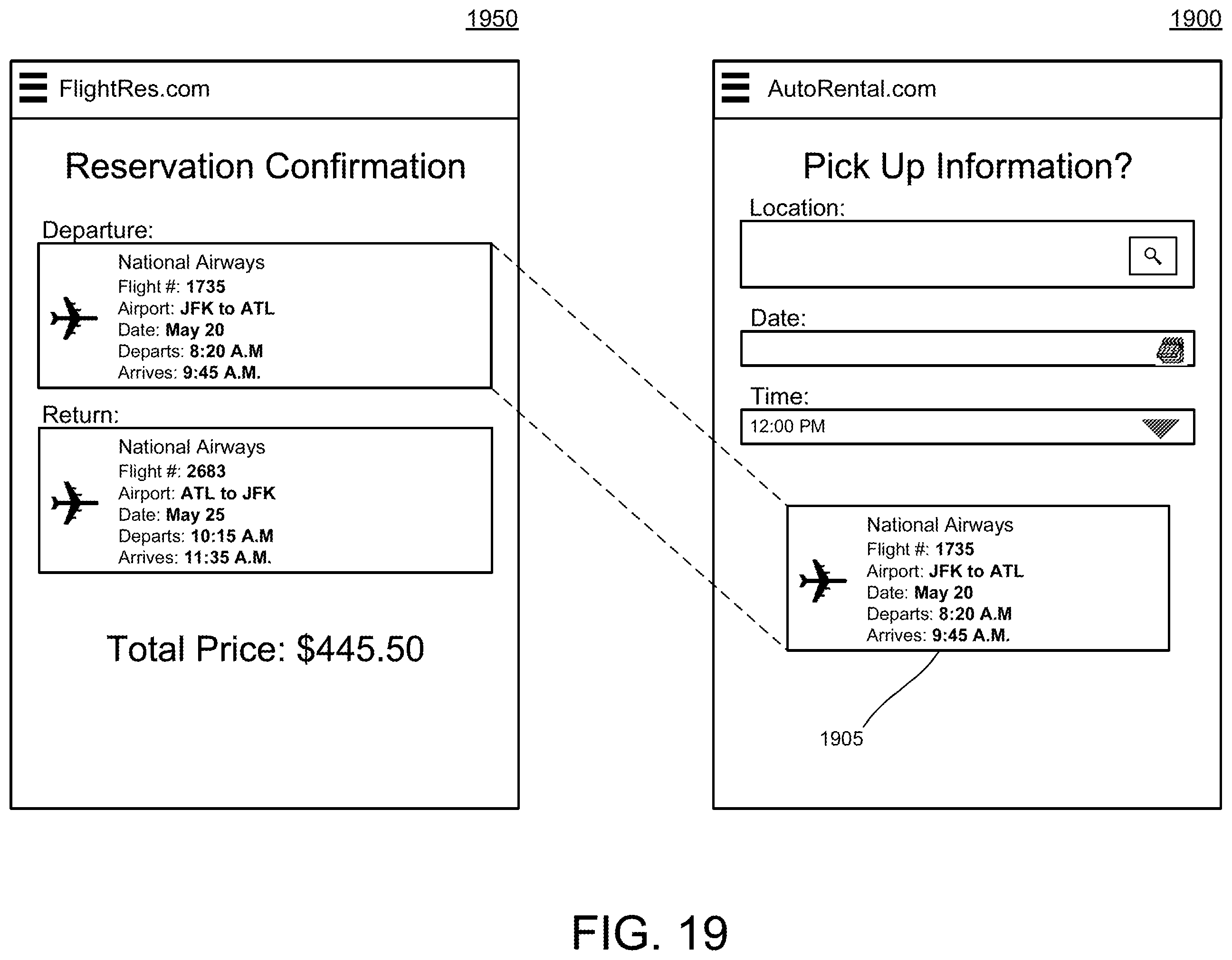 Patent US12147652 Figure 19 – Annotating screen content in a mobile environment