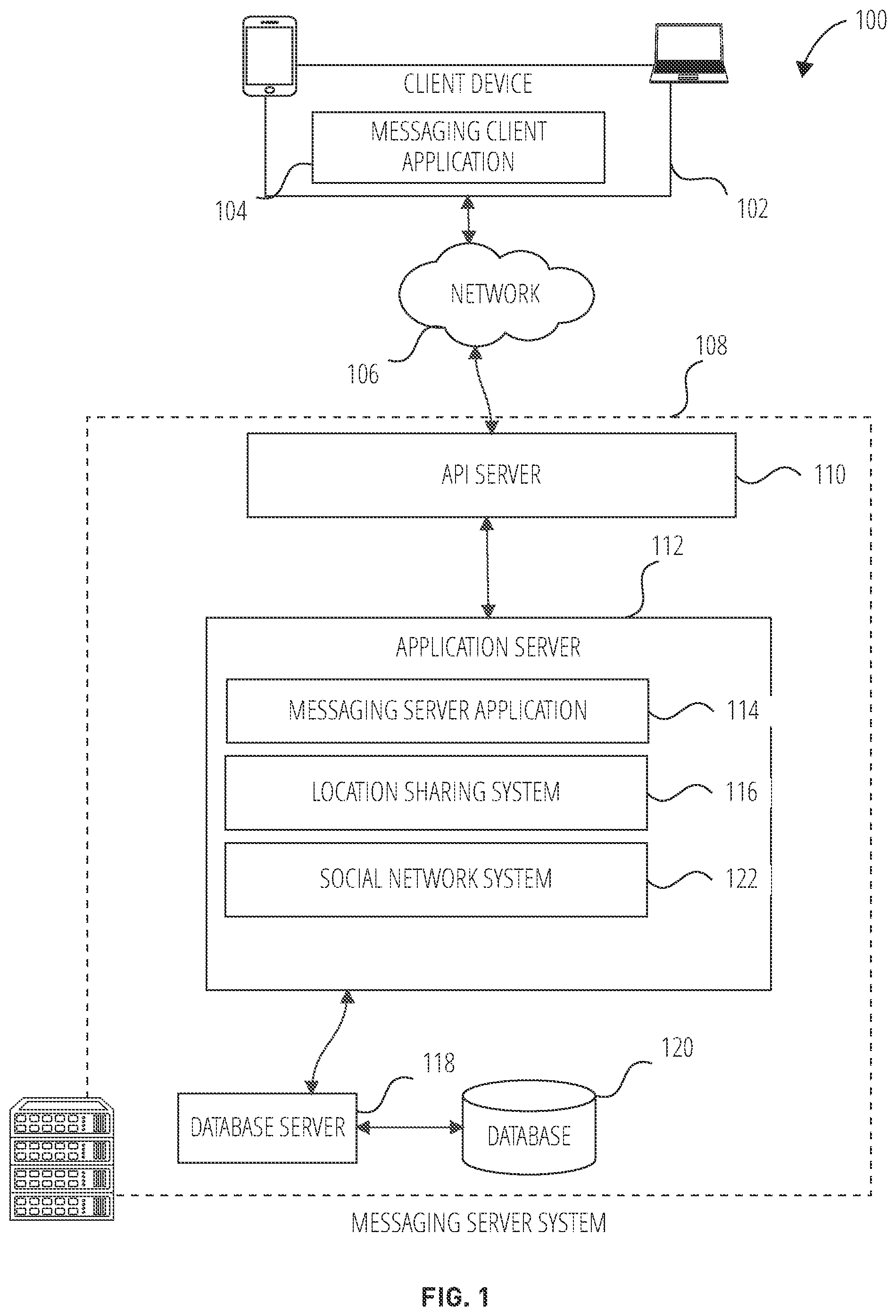 Patent US12147654 Figure 1 – Edge gesture interface with smart interactions