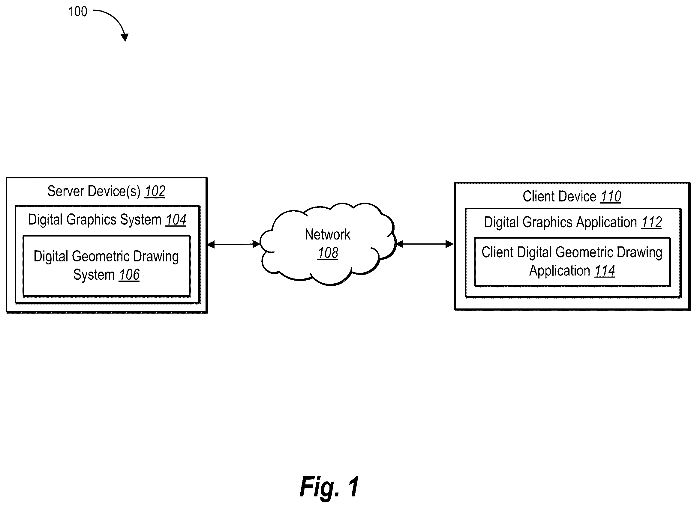 Patent US12147656 Figure 1 – Graphical user interfaces and techniques for generating digital spirographs