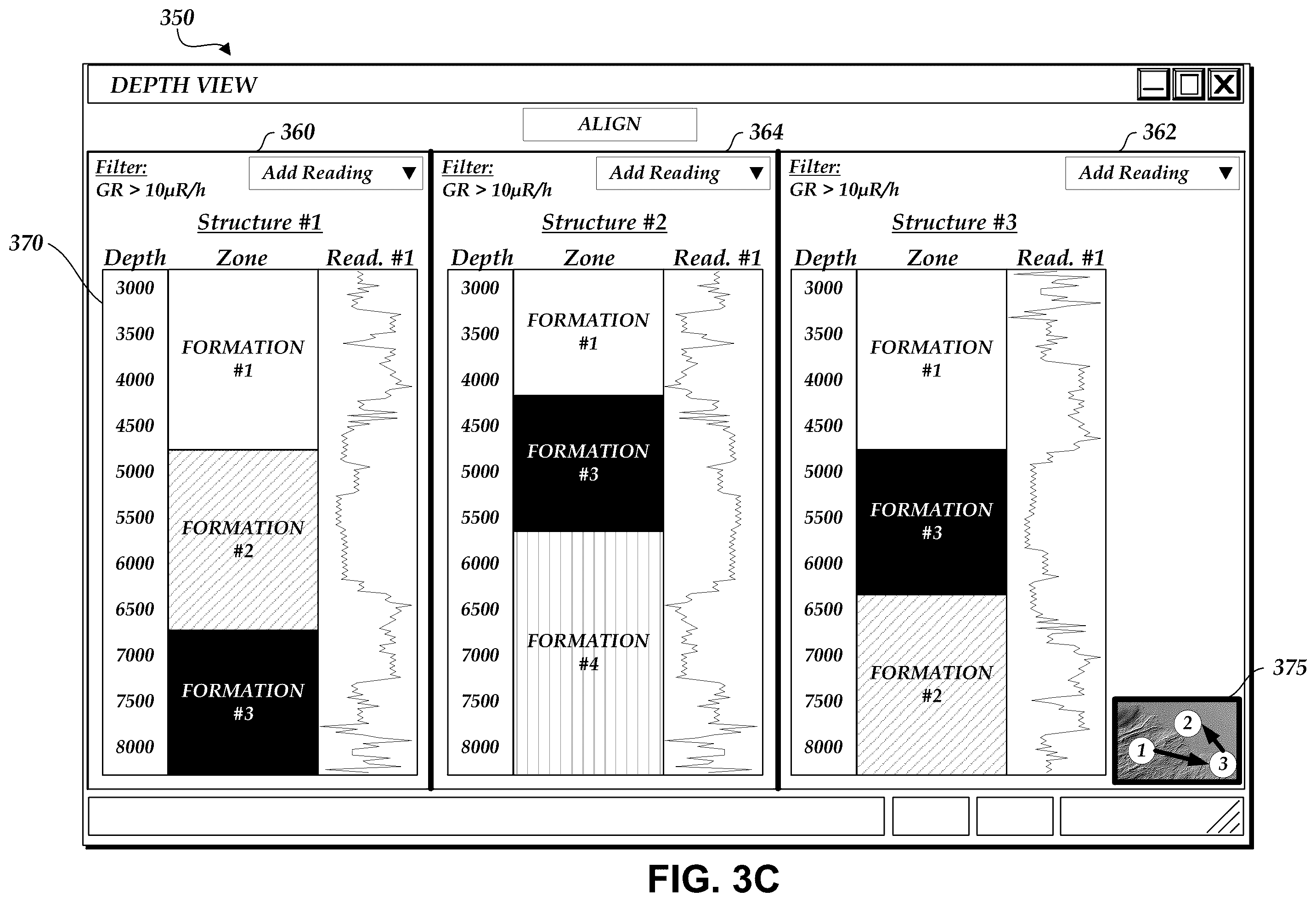 Patent US12147657 Figure 6 – Interactive user interfaces for location-based data analysis