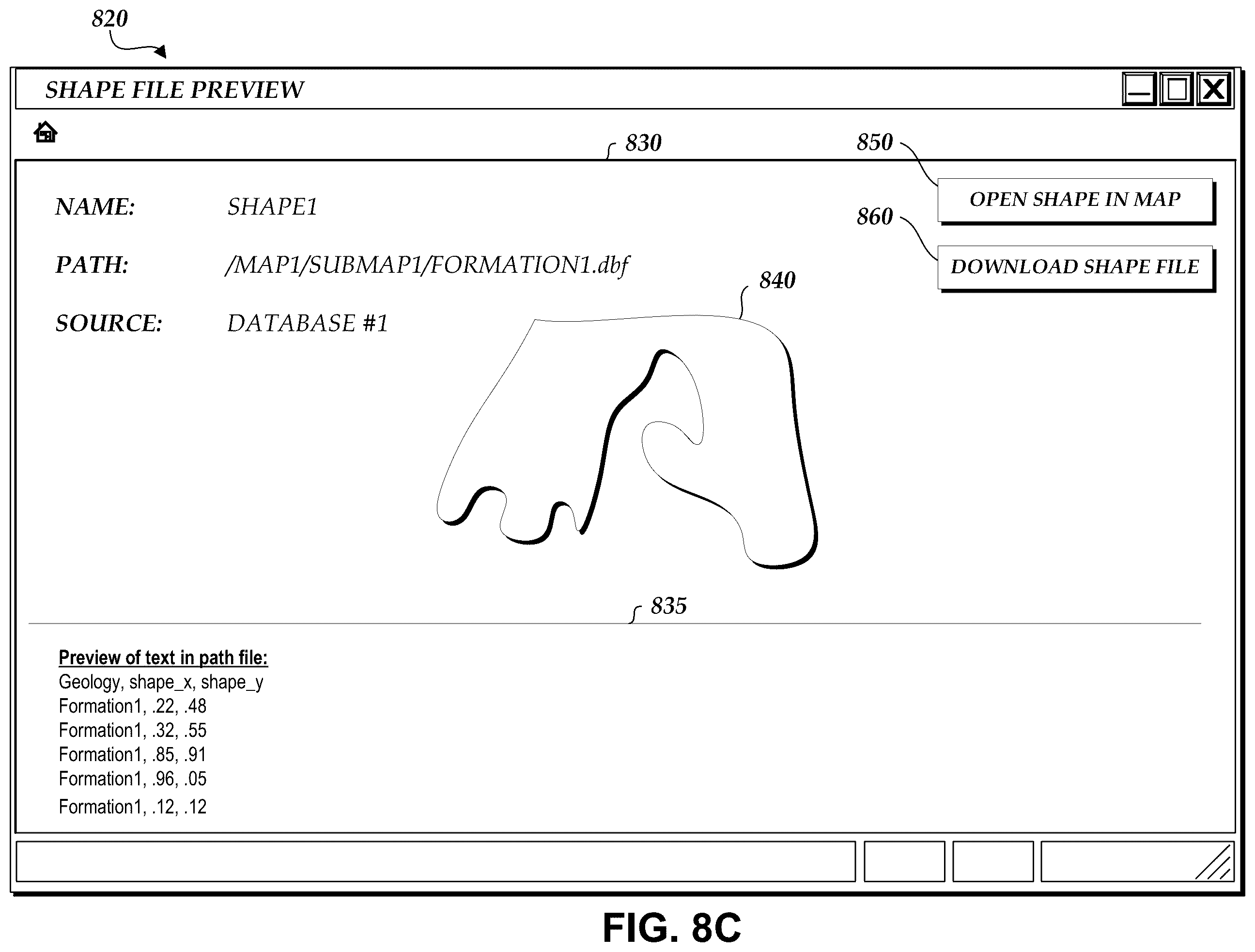 Patent US12147657 Figure 20 – Interactive user interfaces for location-based data analysis
