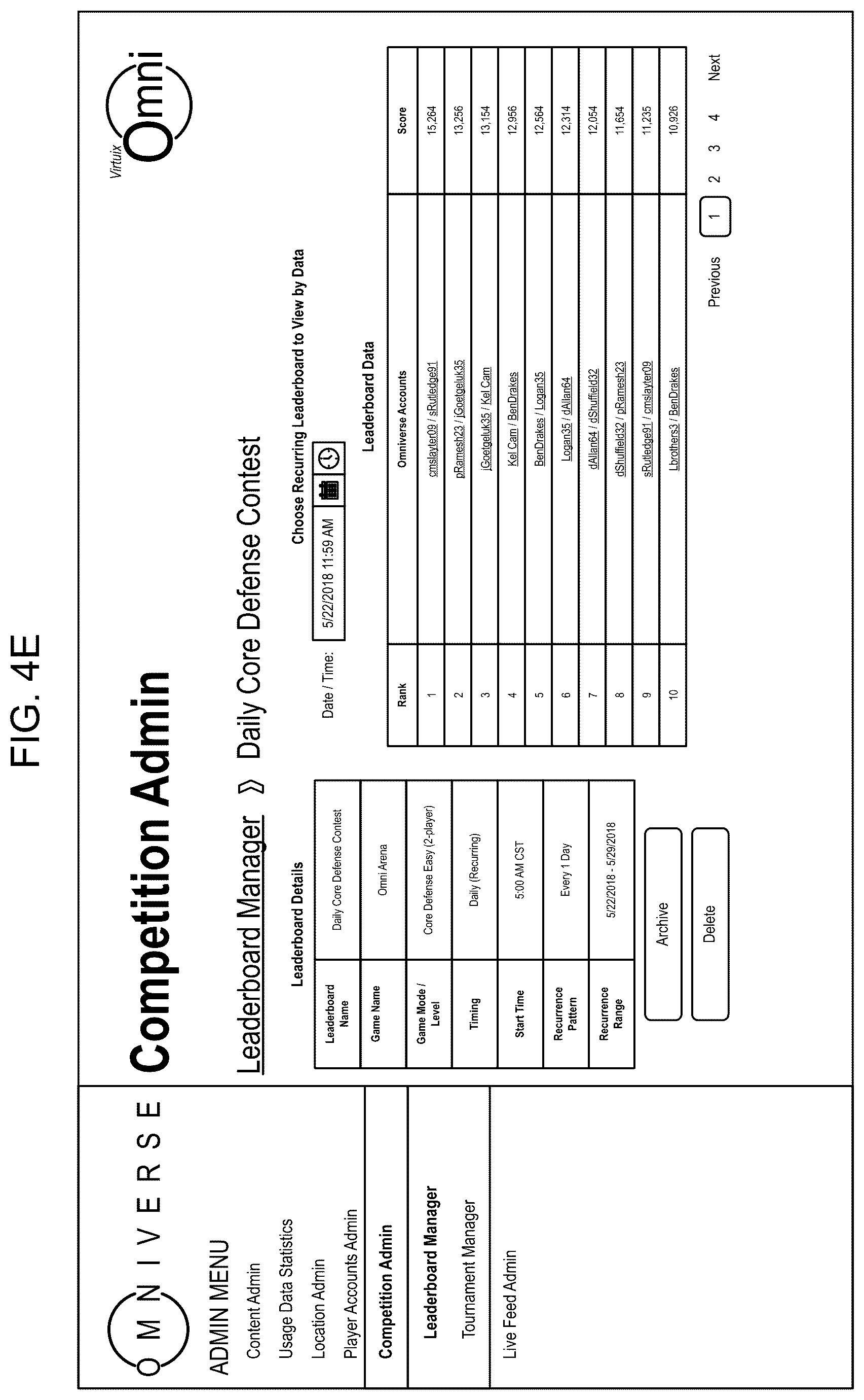 Patent US12147658 Figure 11 – Data management and performance tracking system for walkable or interactive virtual reality