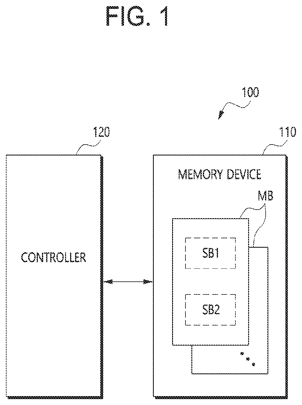 Patent US12147668 — Storage device — Figure 1