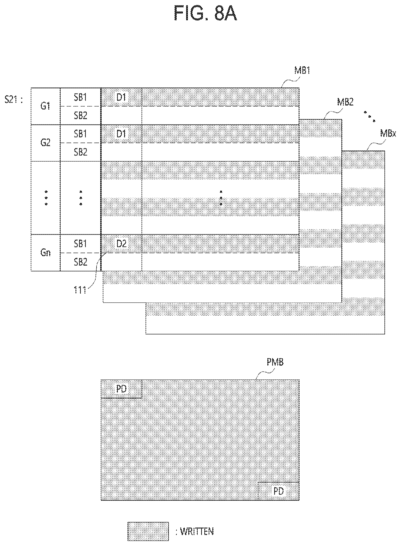 Patent US12147668 Figure 8 – Storage device