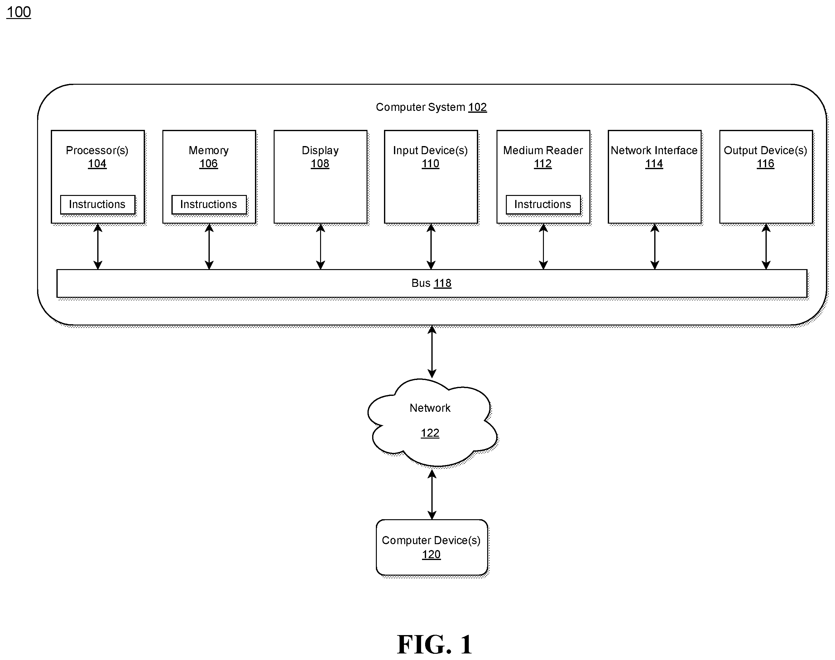 Patent US12147688 Figure 1 – System and method for monitoring storage infrastructure configuration drift