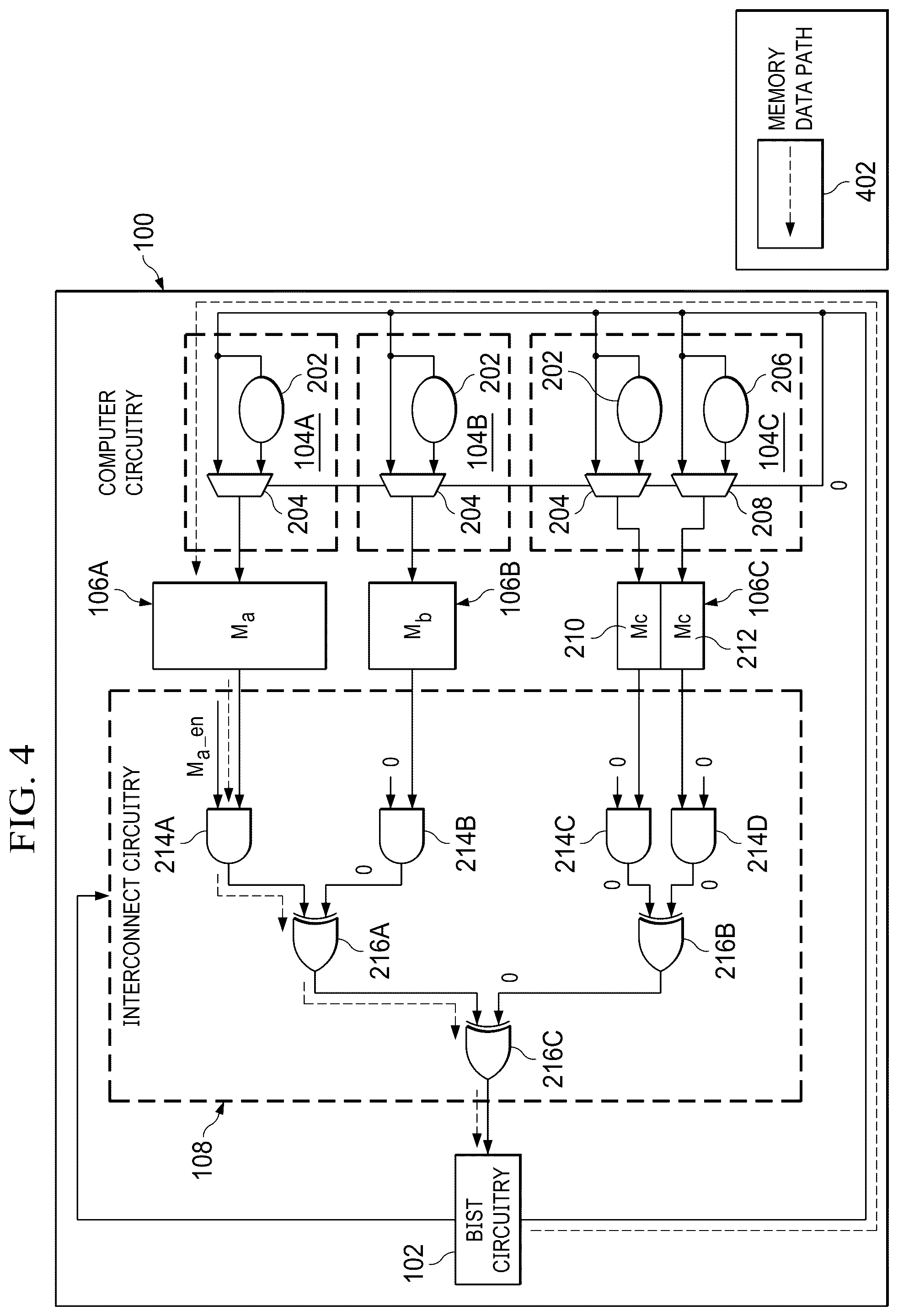 Patent US12147697 Figure 4 – Methods and apparatus to characterize memory
