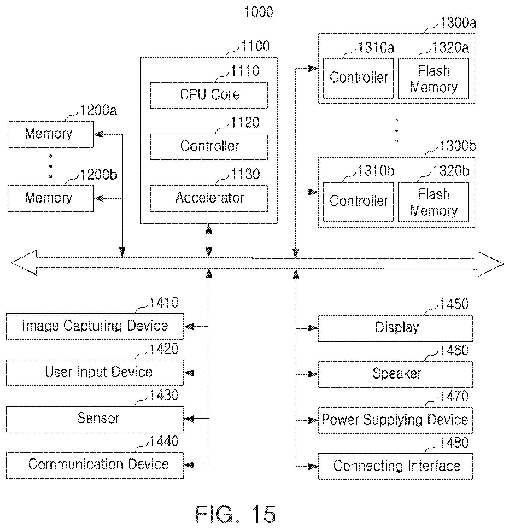 Patent US12147706 Figure 13 – Storage device controlled by temperature dependent operation commands