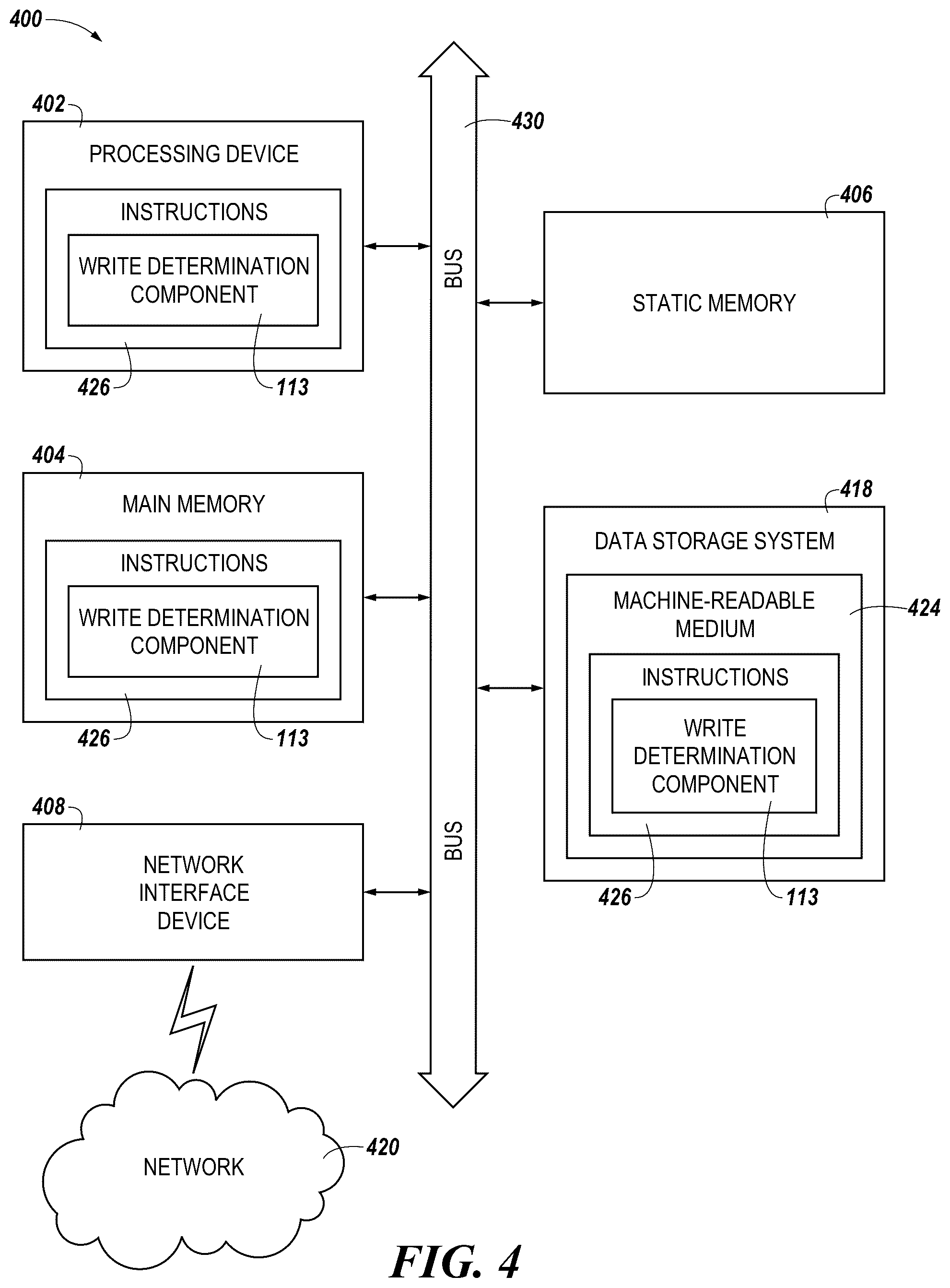 Patent US12147708 Figure 5 – Write determination counter