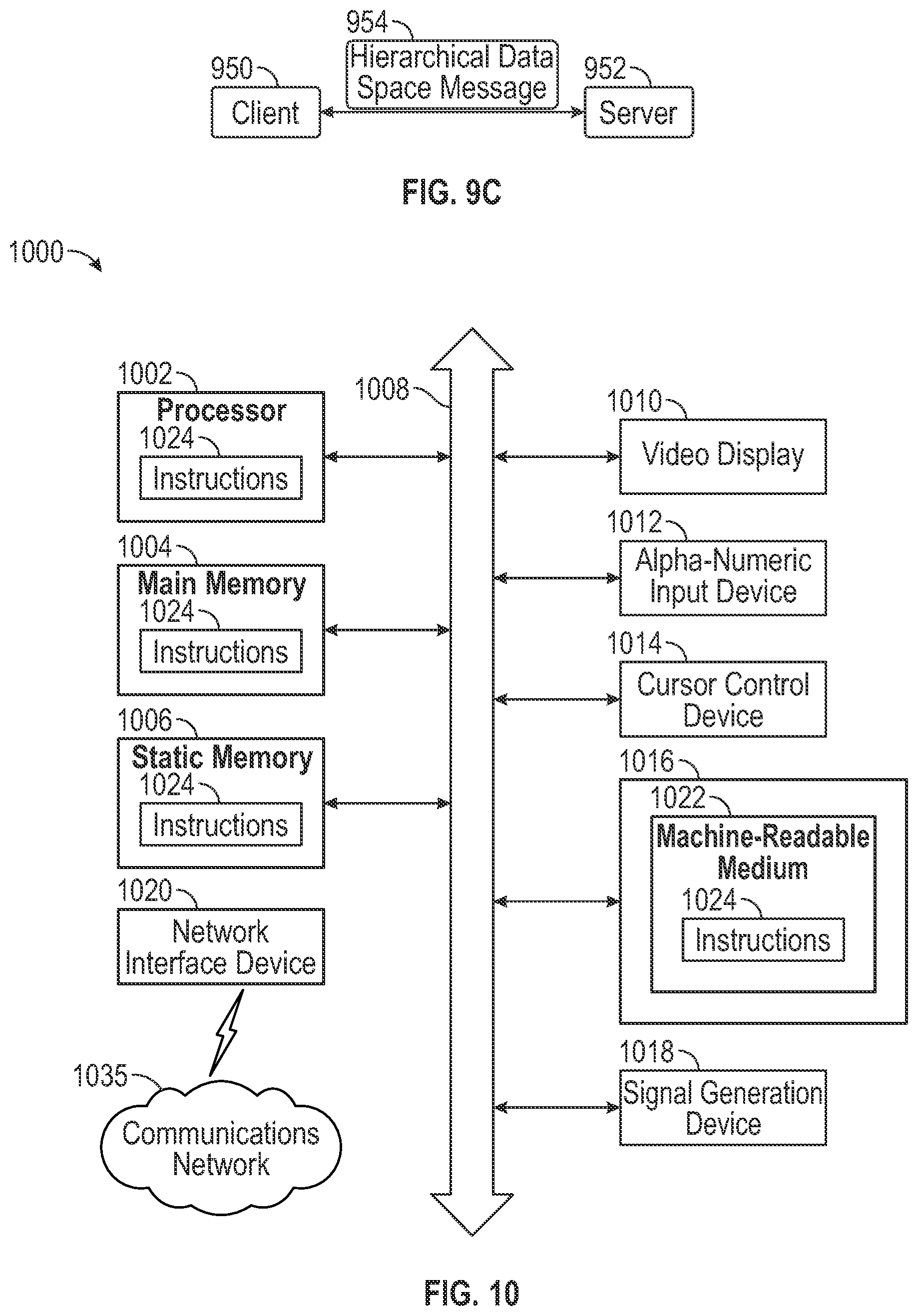 Patent US12147714 Figure 15 – Organizing information using hierarchical data spaces