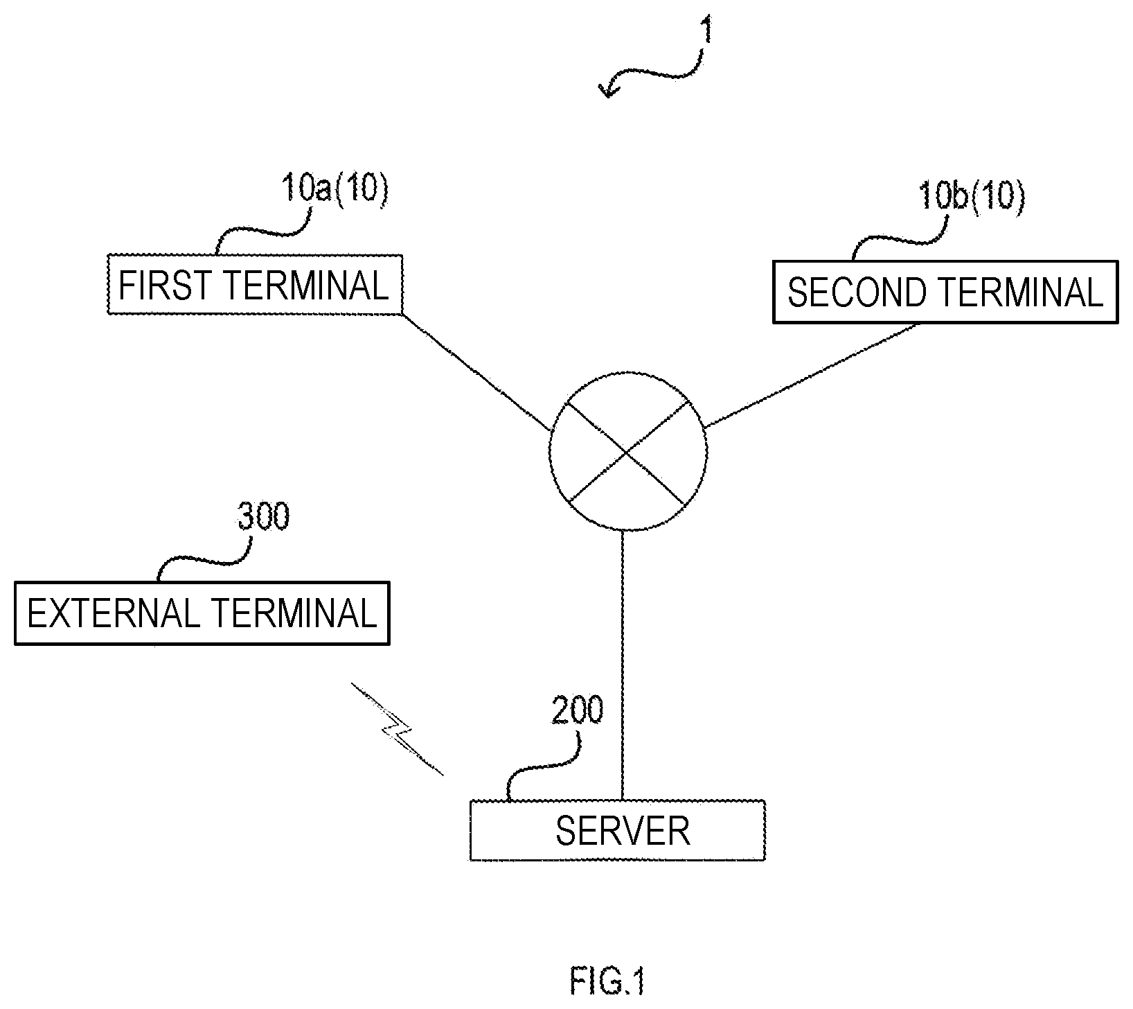 Patent US12147723 Figure 1 – Non-transitory tangible storage device, subtitle display processing device, and server